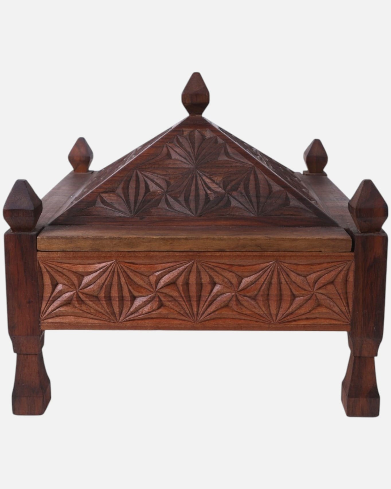 Handcrafted Walnut Wood Fruit Tray