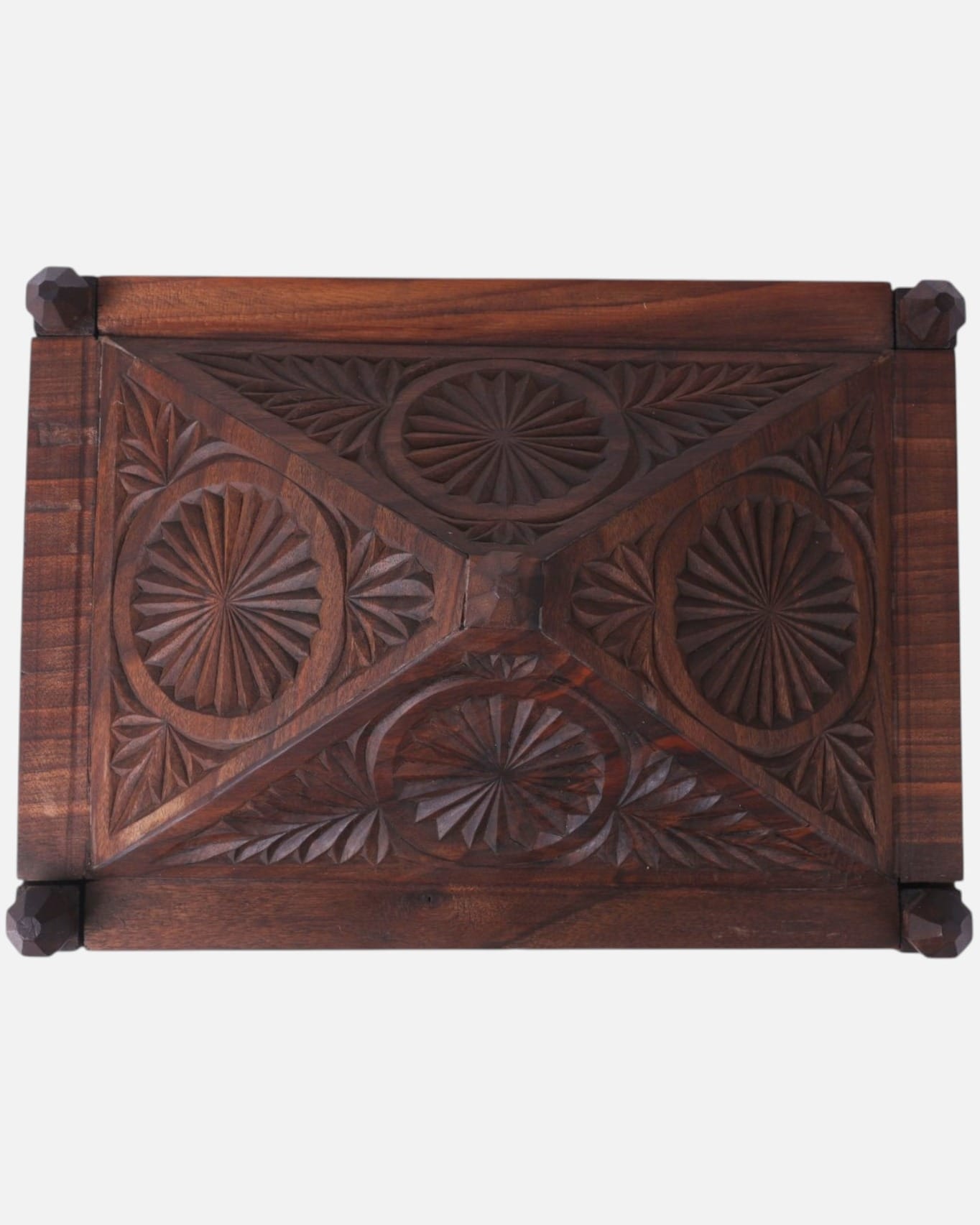 Handcrafted Walnut Wood Fruit Bowl