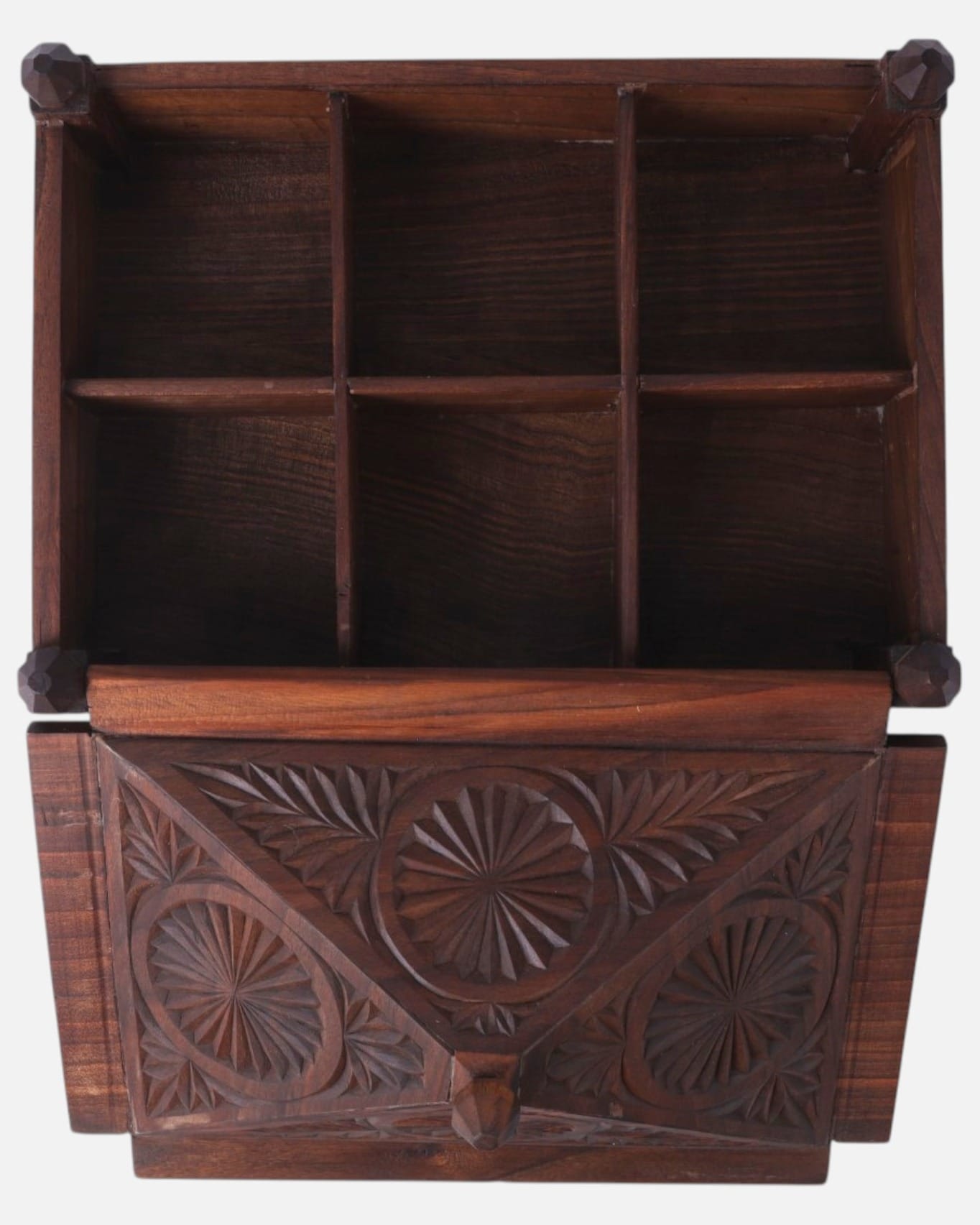 Handcrafted Walnut Wood Fruit Bowl