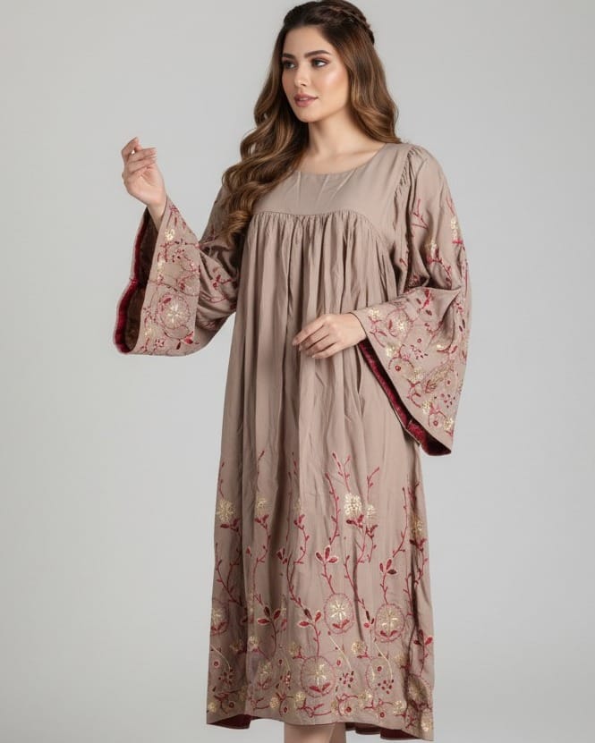 Shami Dress – Handcrafted Afghan Linen