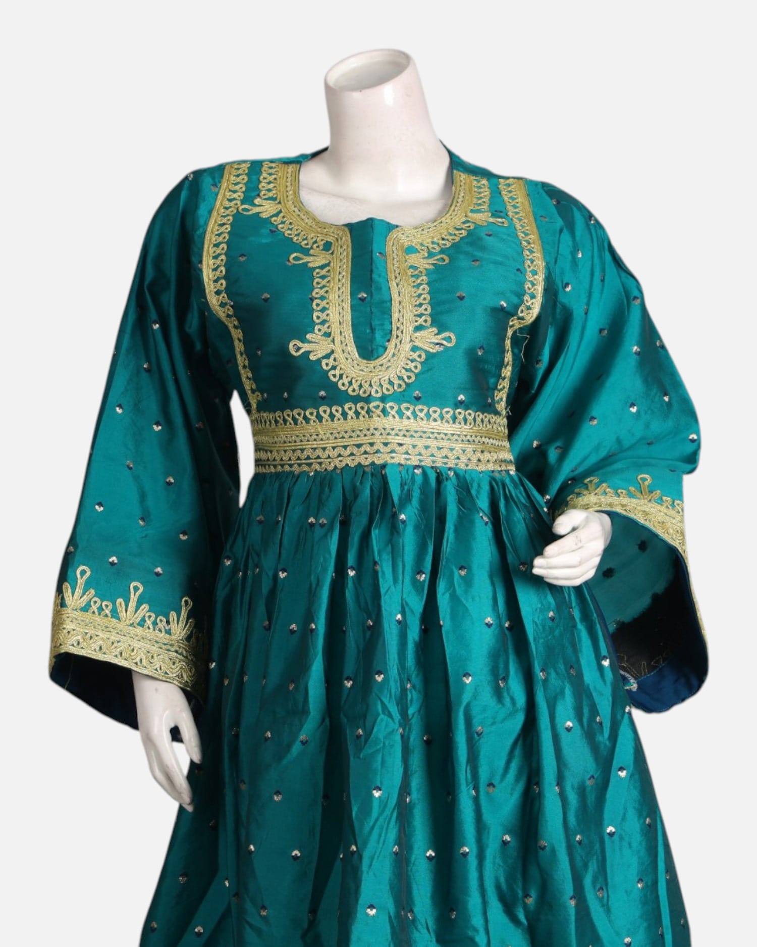 Embroidered Charma Dress – Afghan Handcrafted Canvas