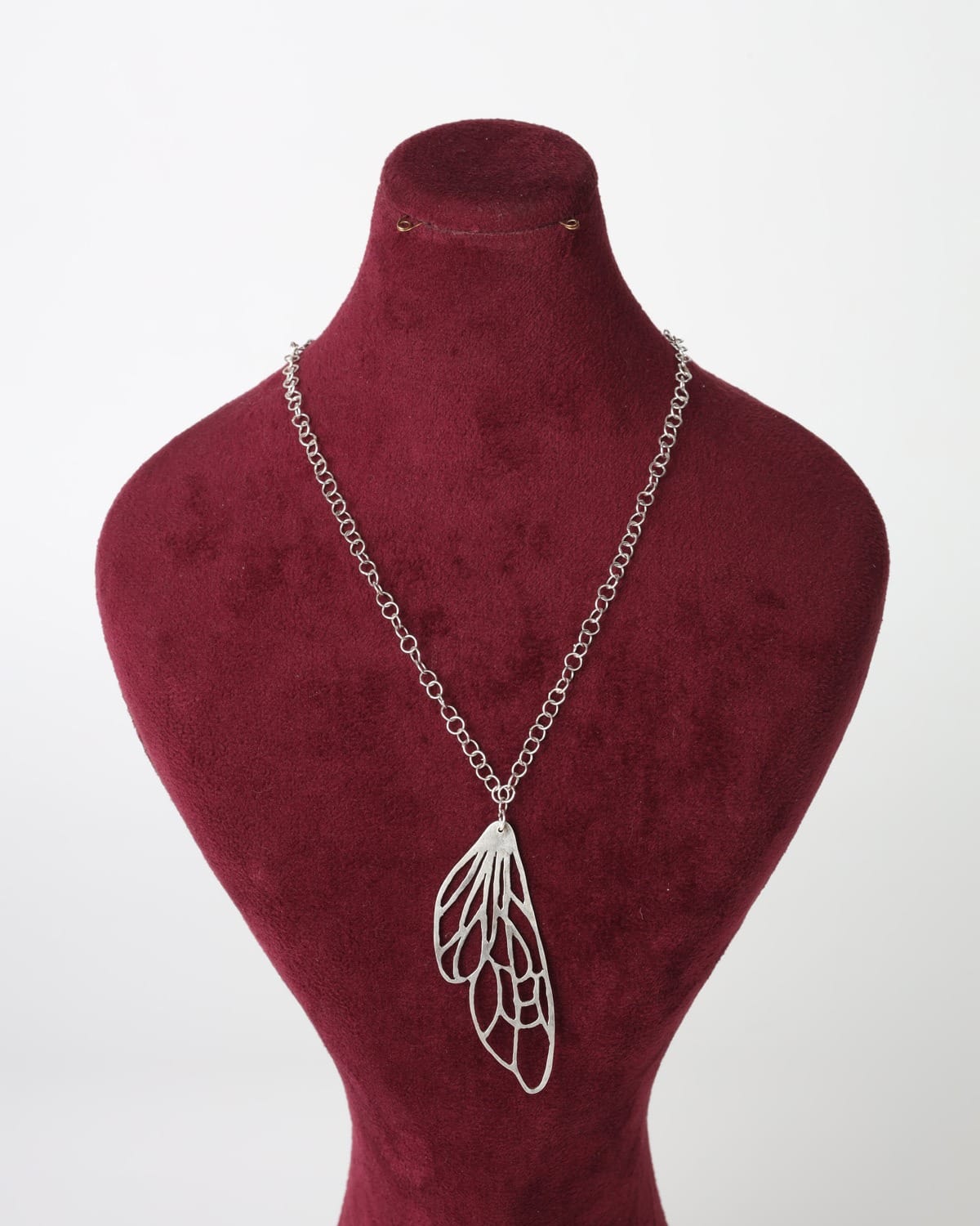 Silver Leaf Jewelry Set