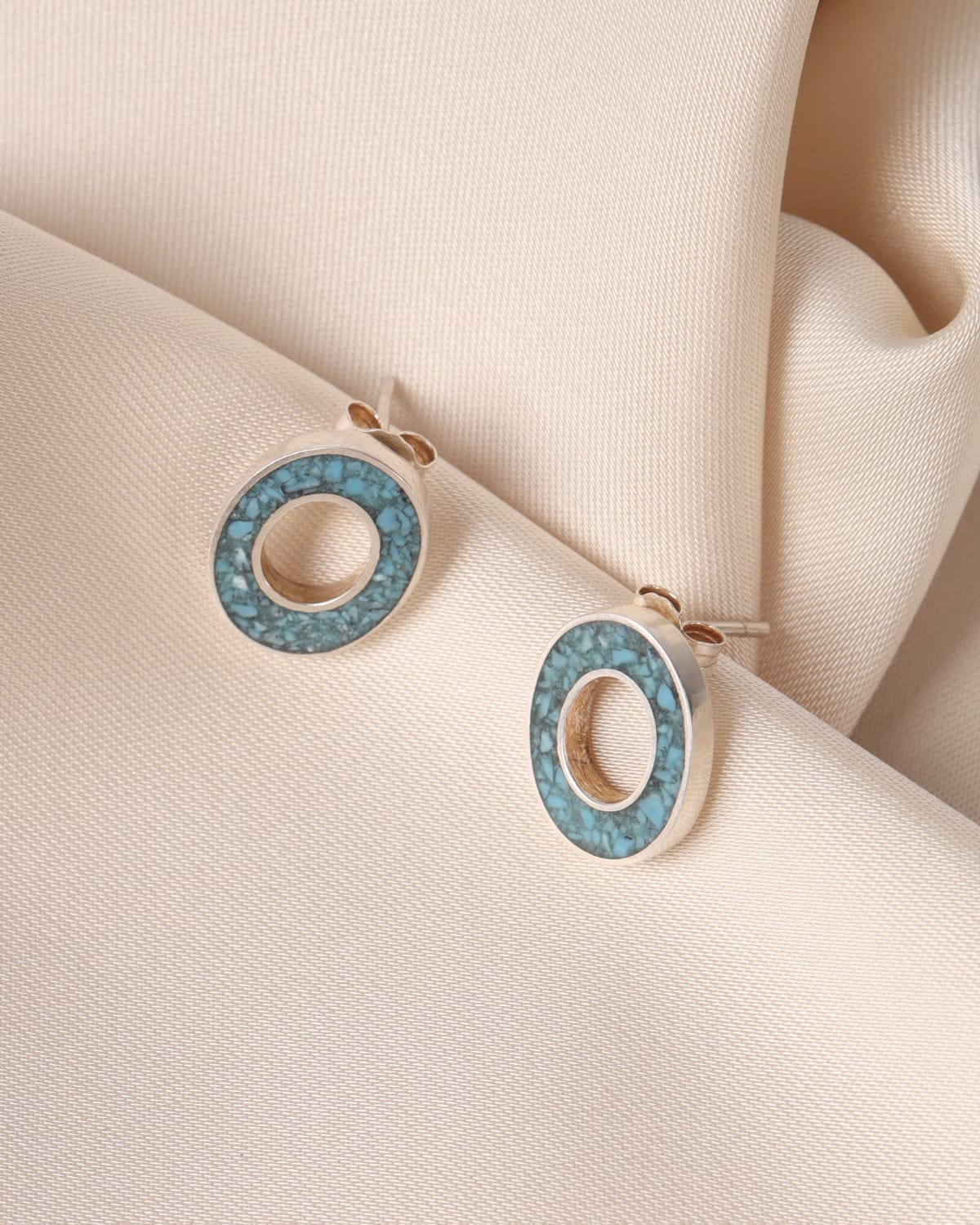 Amu Turquoise Stud Earrings