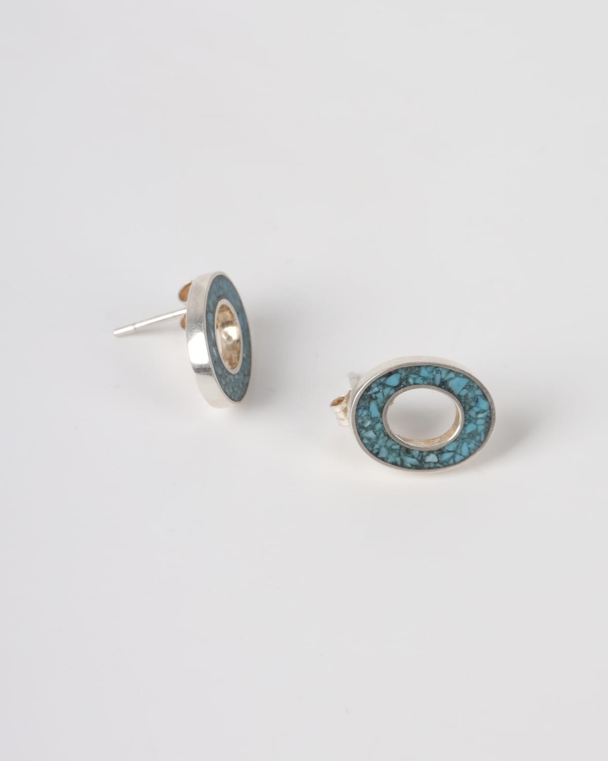 Amu Turquoise Stud Earrings
