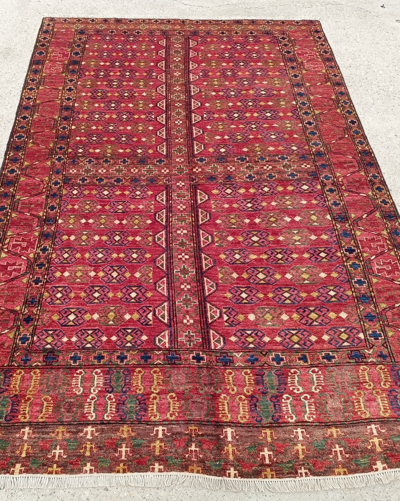 Beautifull Handmade Perda Carpet