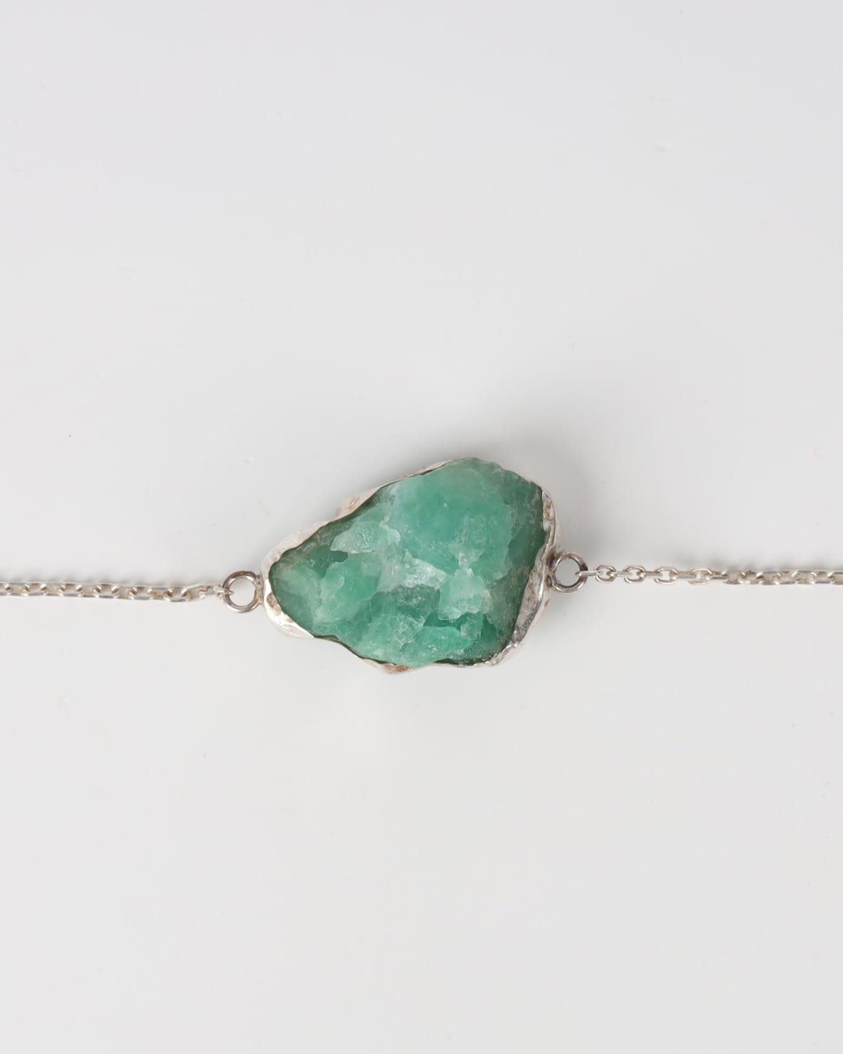 Handcrafted Emerald Bracelet & Necklace Set