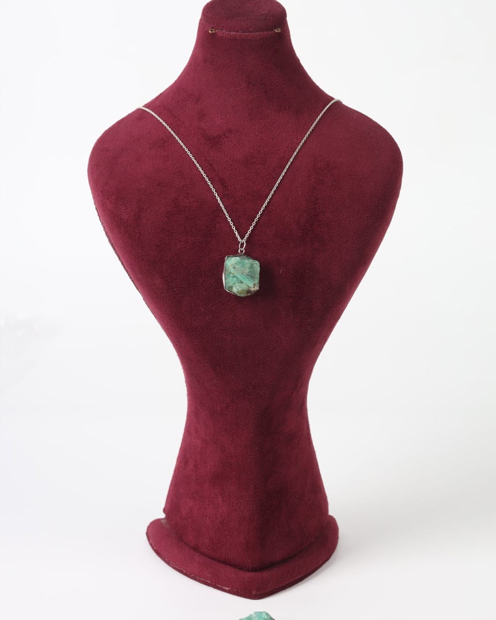 Handcrafted Emerald Bracelet & Necklace Set