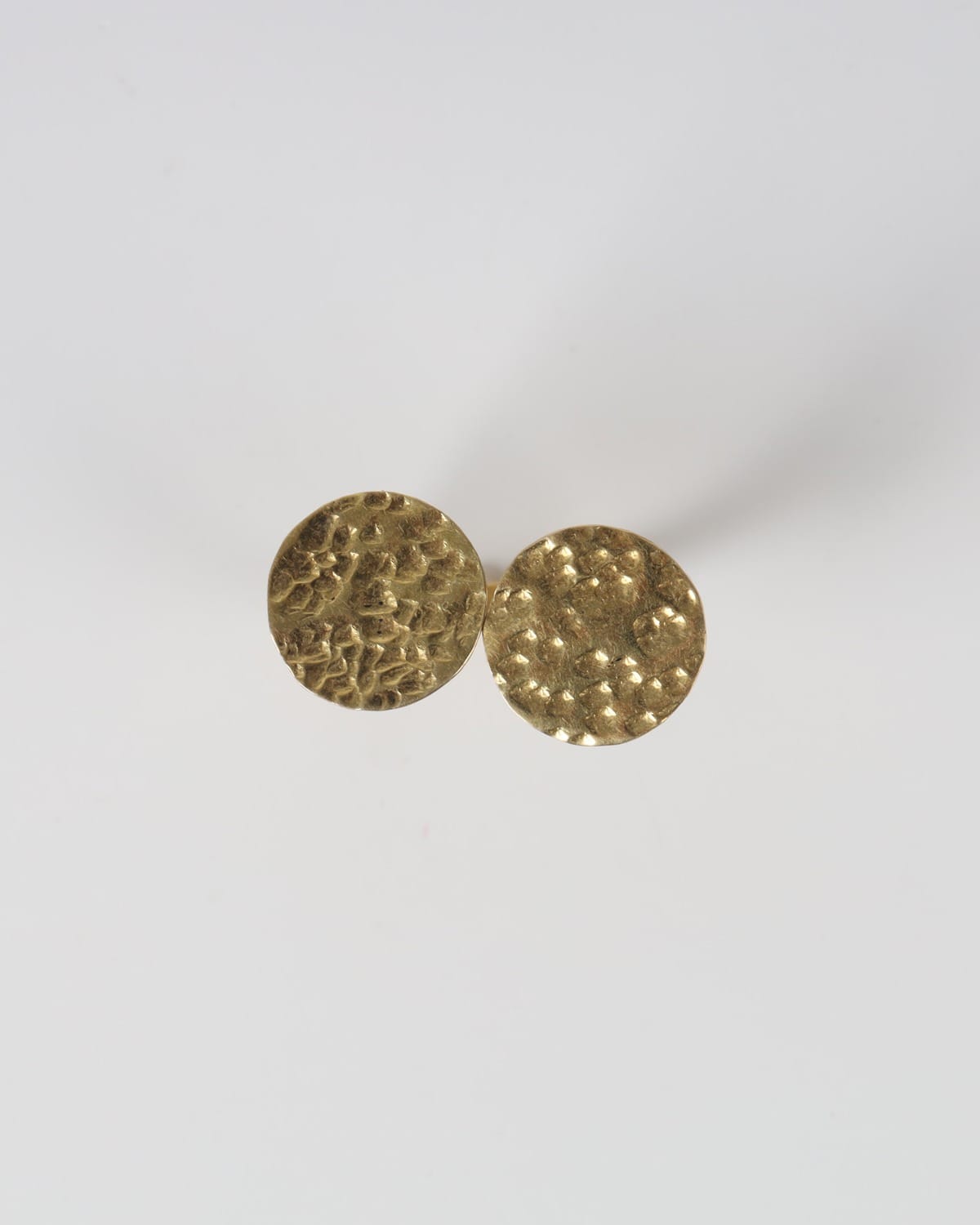 Dual Disc Brass Ring