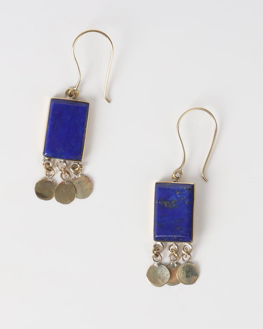Dark Blue Lapis Necklace, Earrings & Ring Set