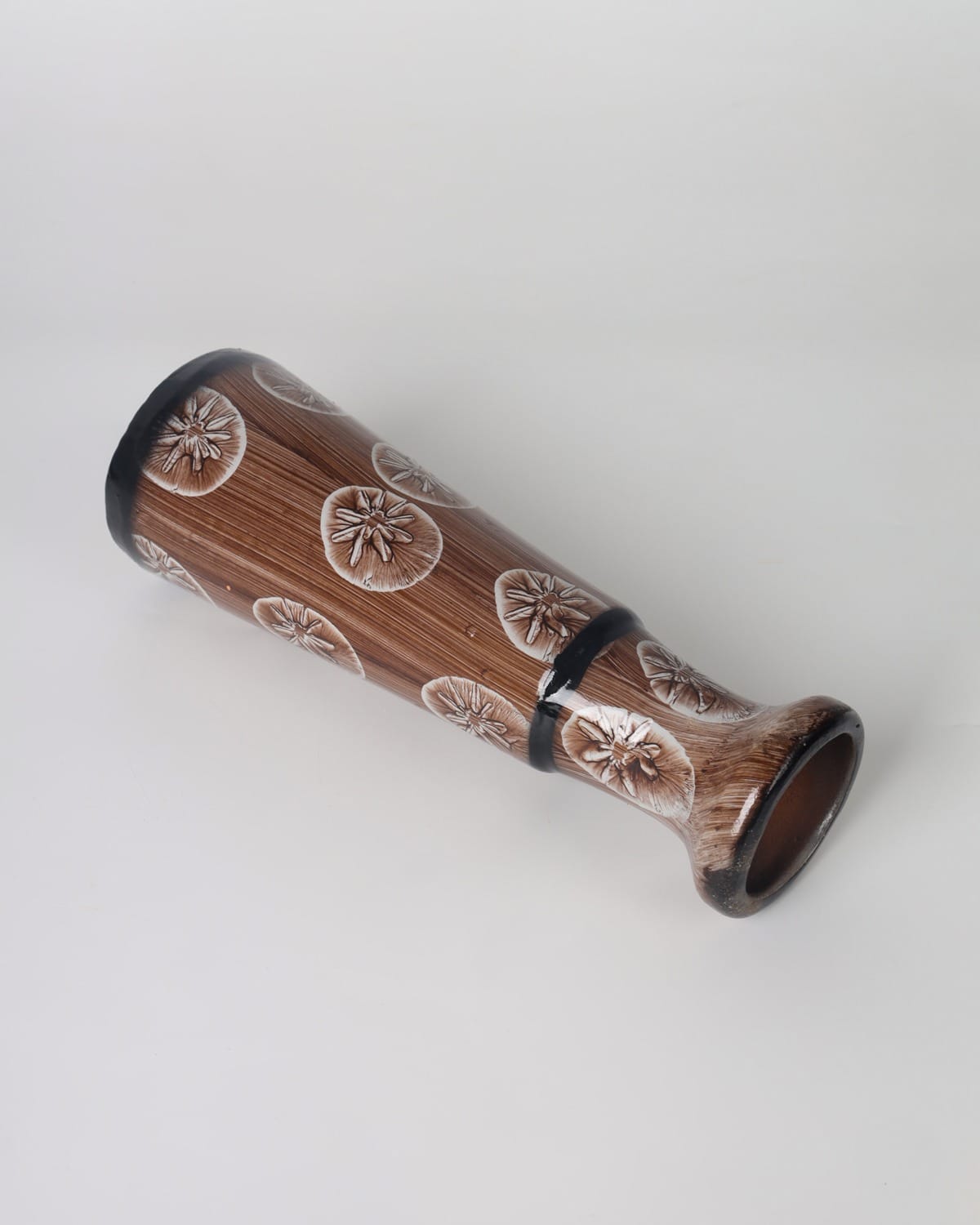 Floor Vase – Large Decorative Brown Ceramic Vase
