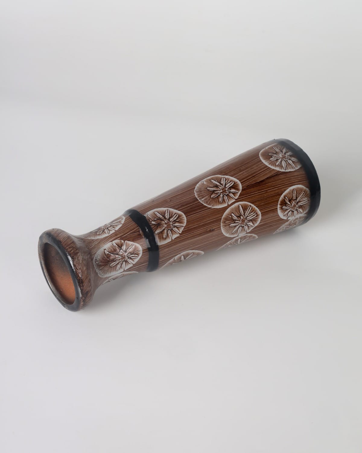 Floor Vase – Large Decorative Brown Ceramic Vase