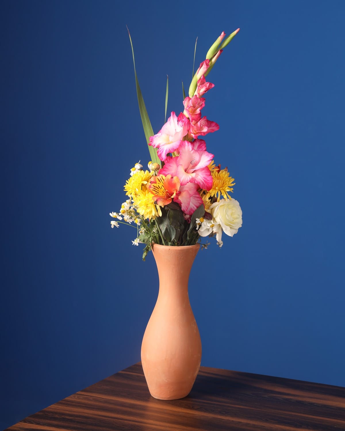 Elegant Natural Clay Vase