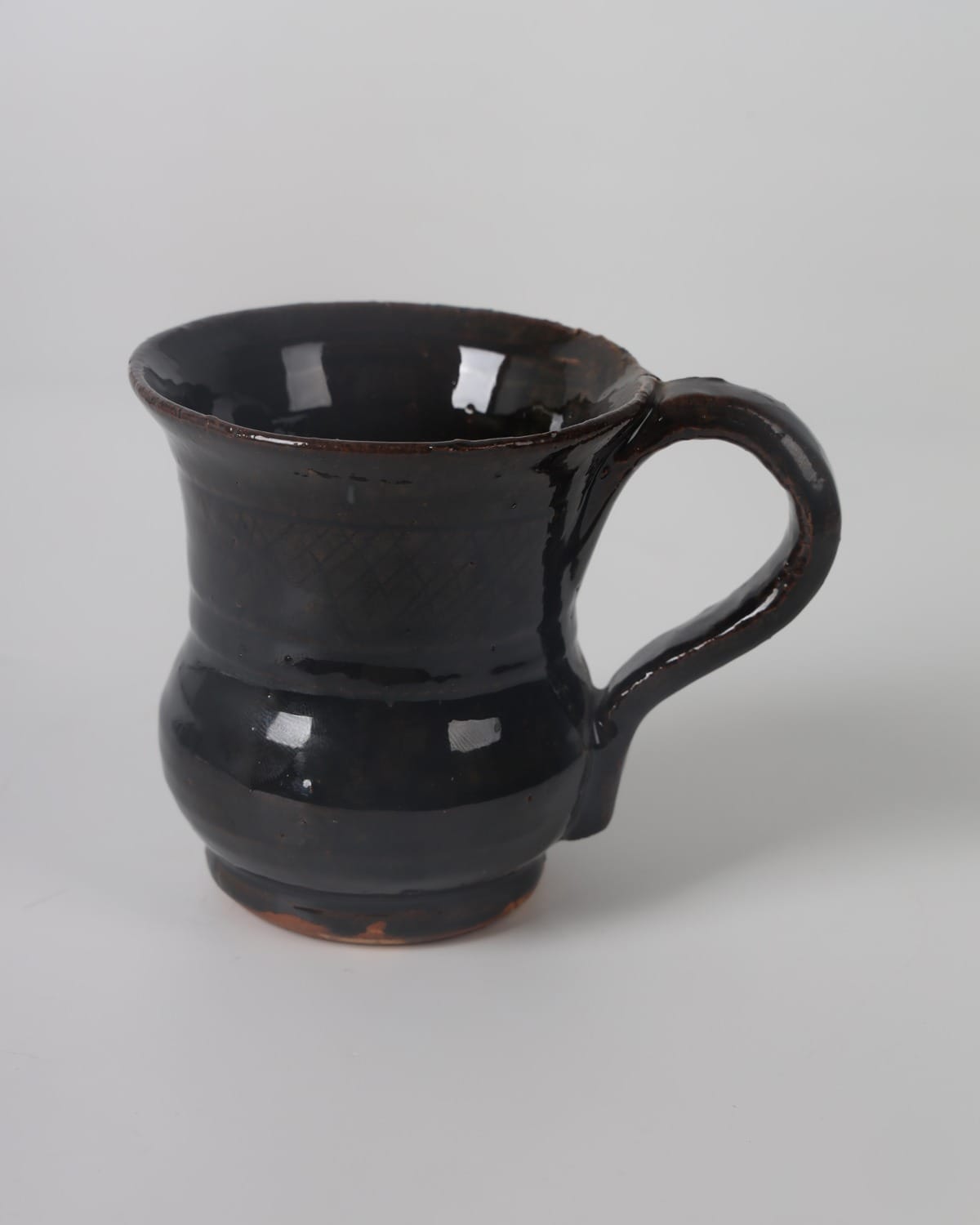 Clay Water Jug & Mug – Rustic Brown Ceramic Set