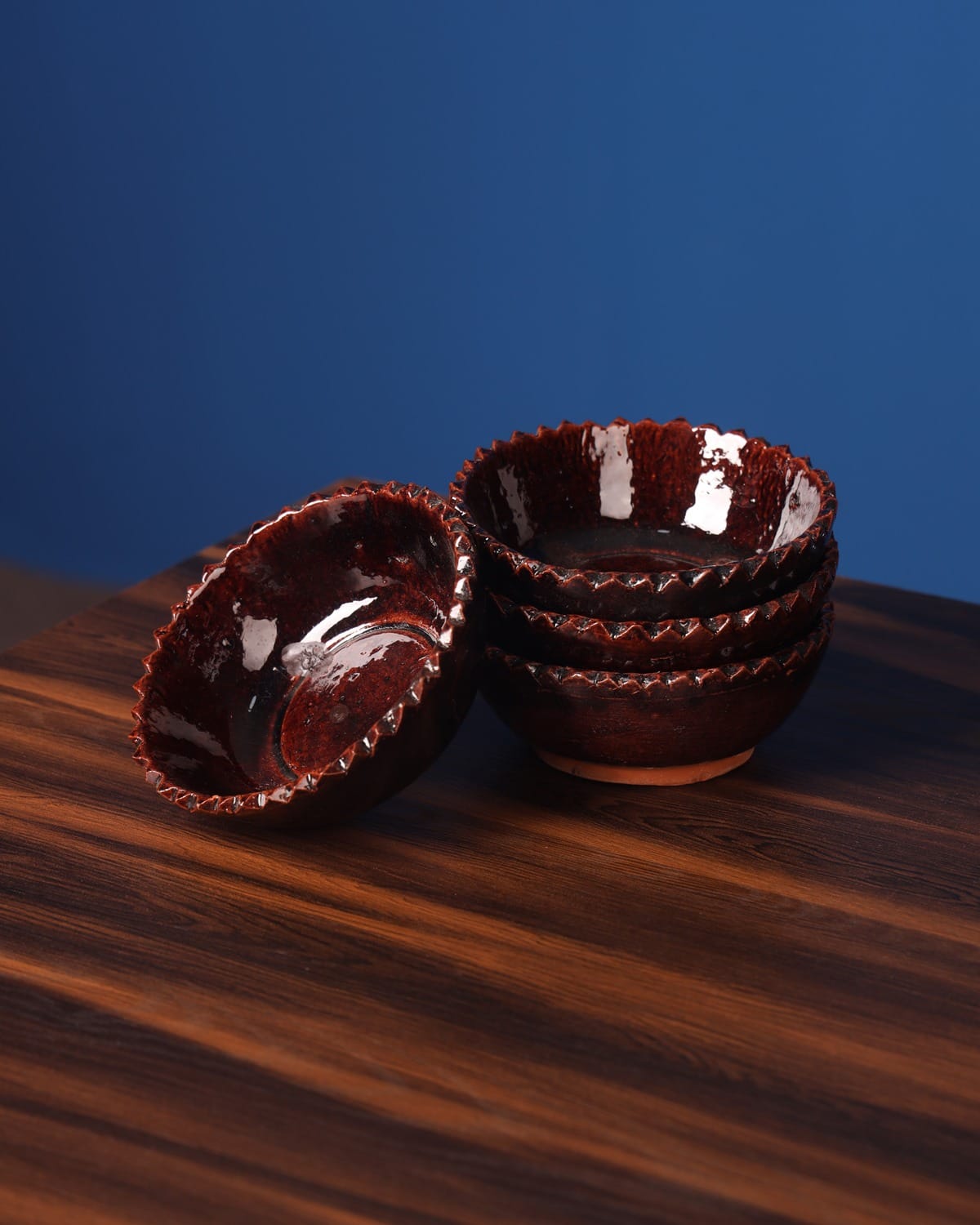Deep Red Candy Bowl- set of 4 bowles