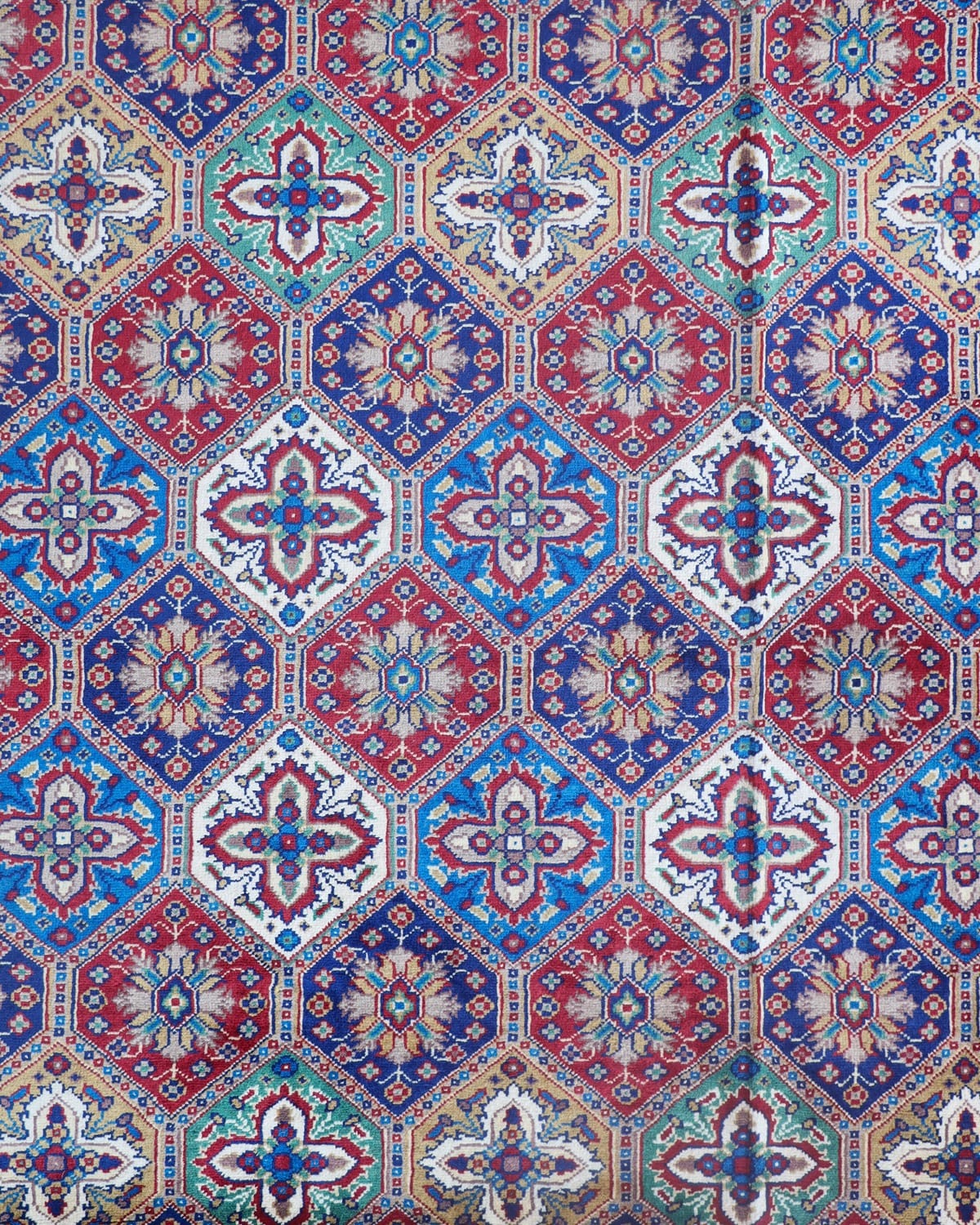 Kashi Gul Turkmen Wool Rug Aseel