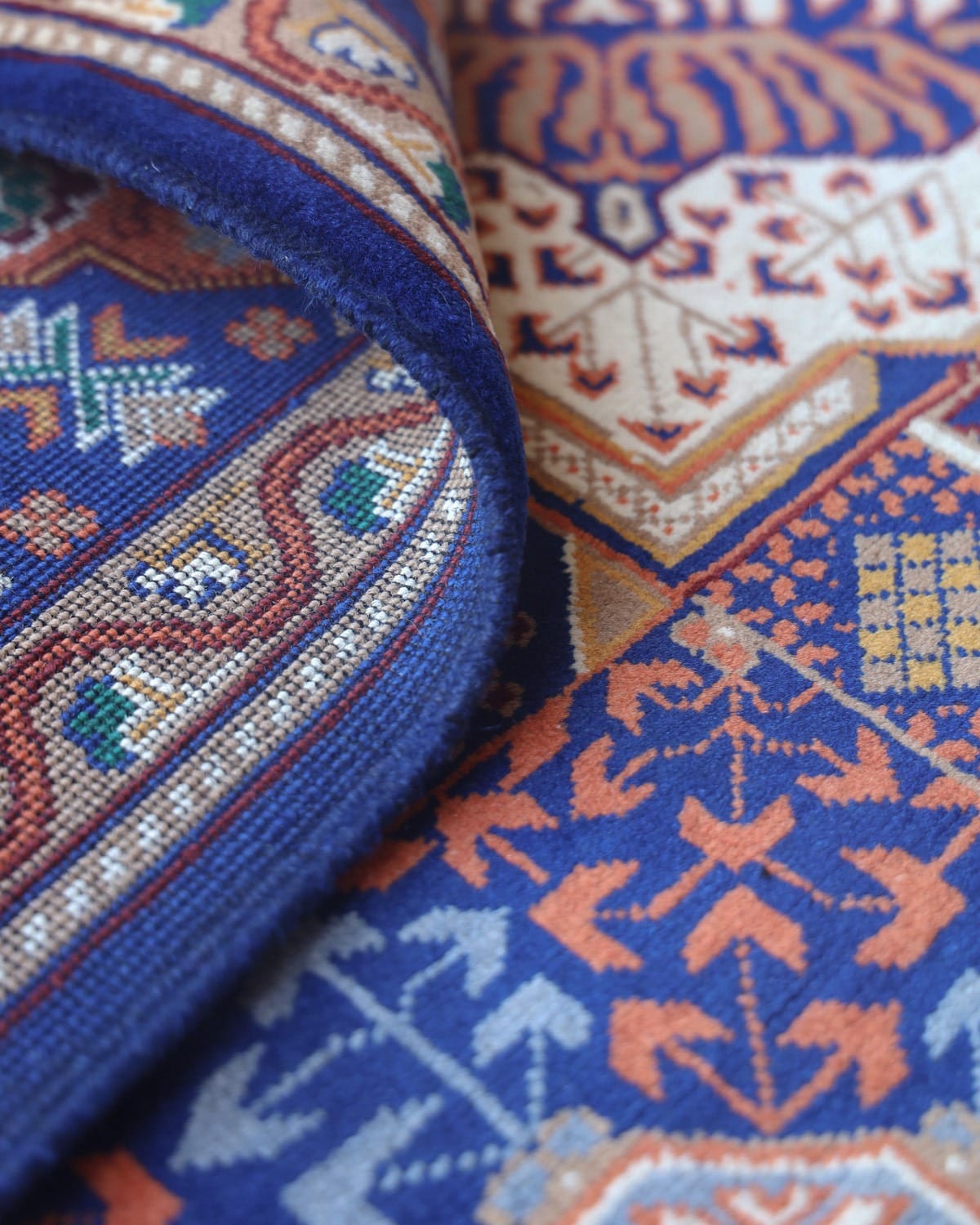 Momluk Turkmen Wool Rug Handwoven