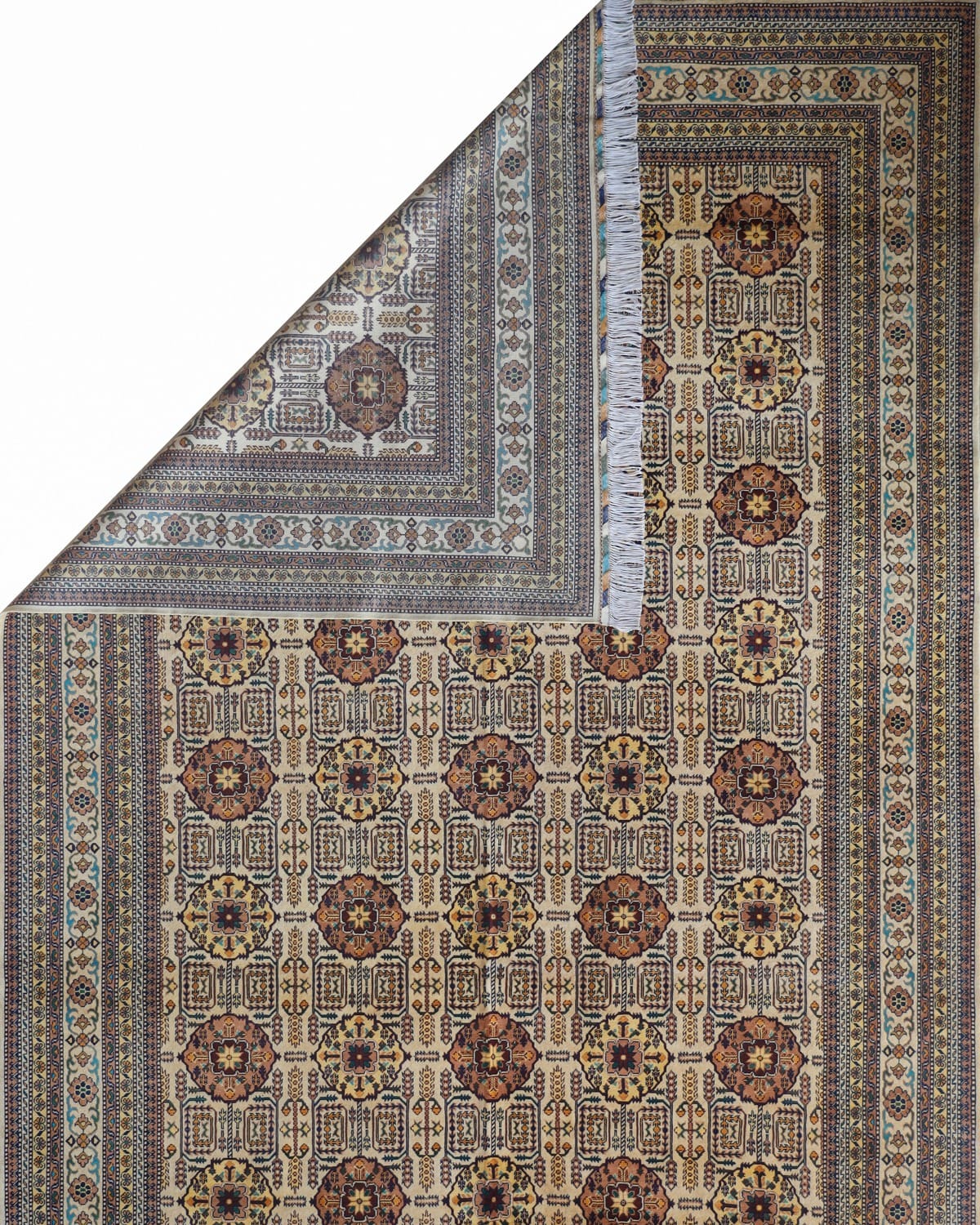 Aseel Gandum Turkmen Wool rug