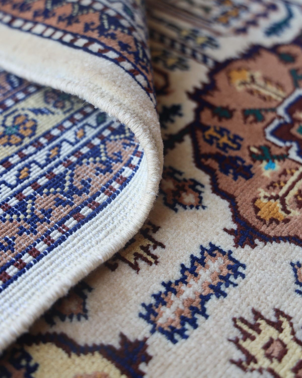 Aseel Gandum Turkmen Wool rug