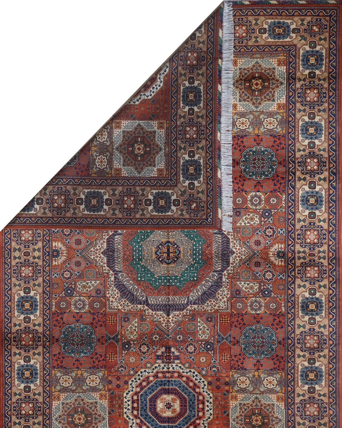 Aseel Mom Look Turkmen Wool Rug