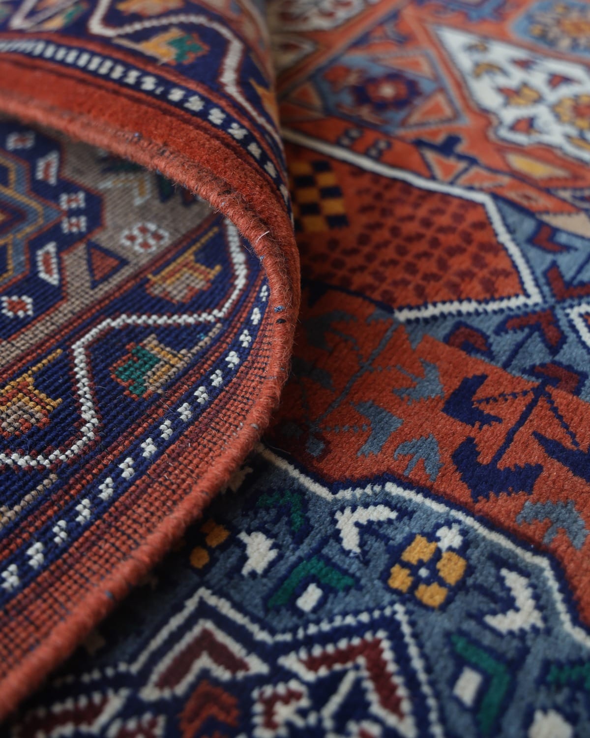 Aseel Mom Look Turkmen Wool Rug