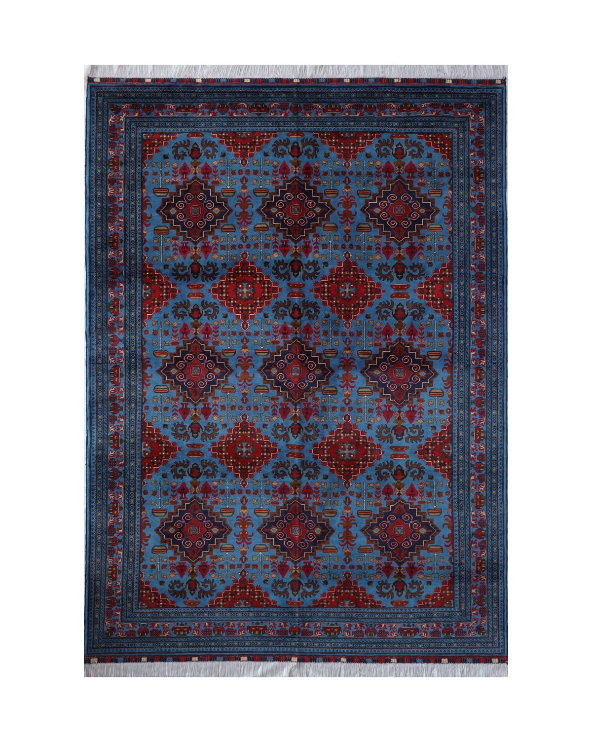 Aseel Zeer Khaki Turkmen Rug