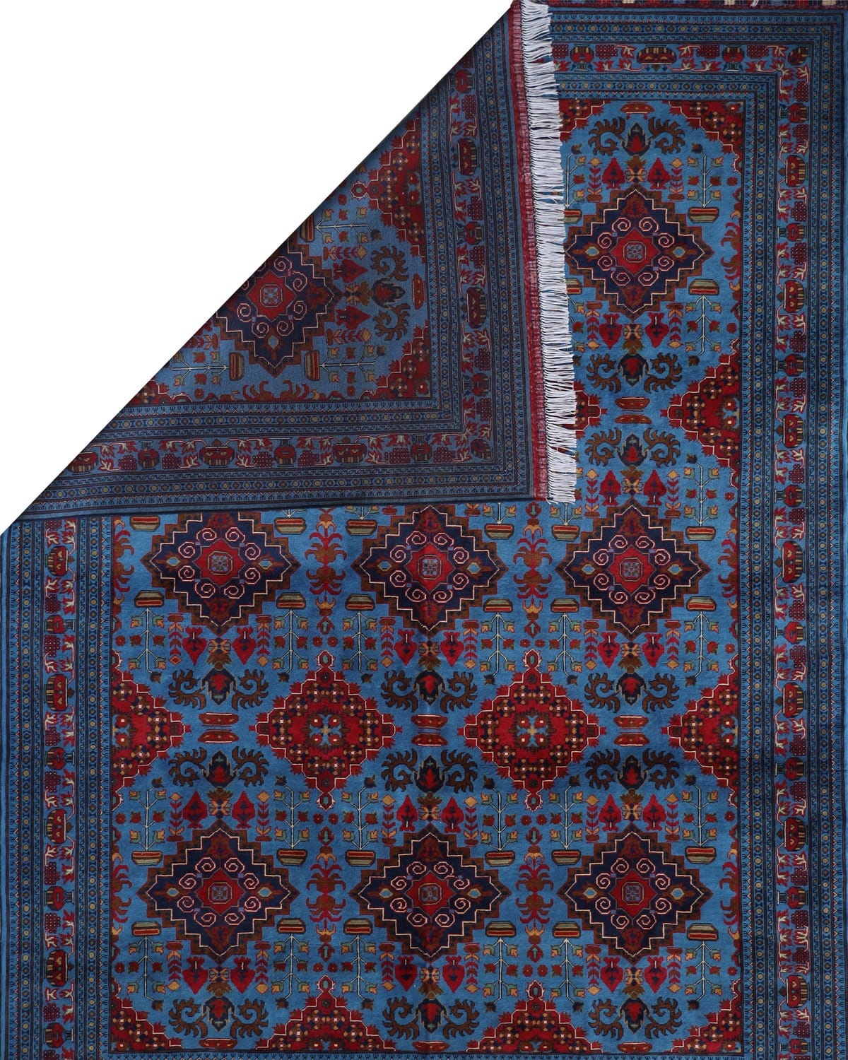 Aseel Zeer Khaki Turkmen Rug