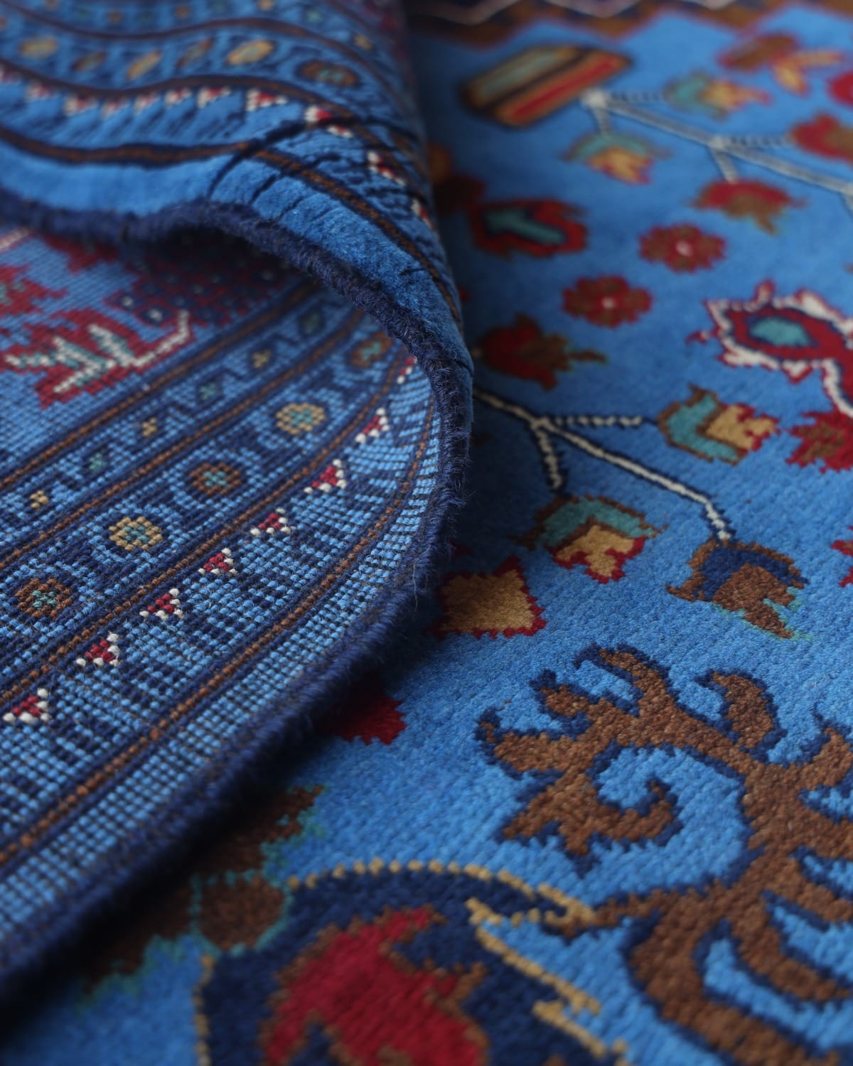 Aseel Zeer Khaki Turkmen Rug