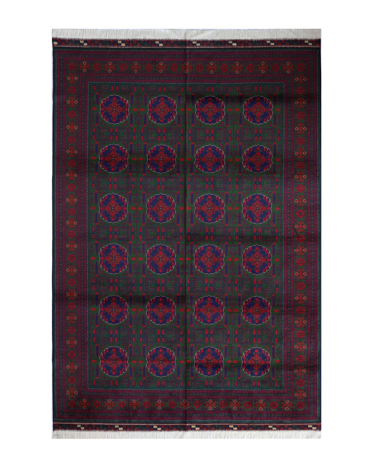 Aseel Wheat Handwoven Turkmen Wool Rug