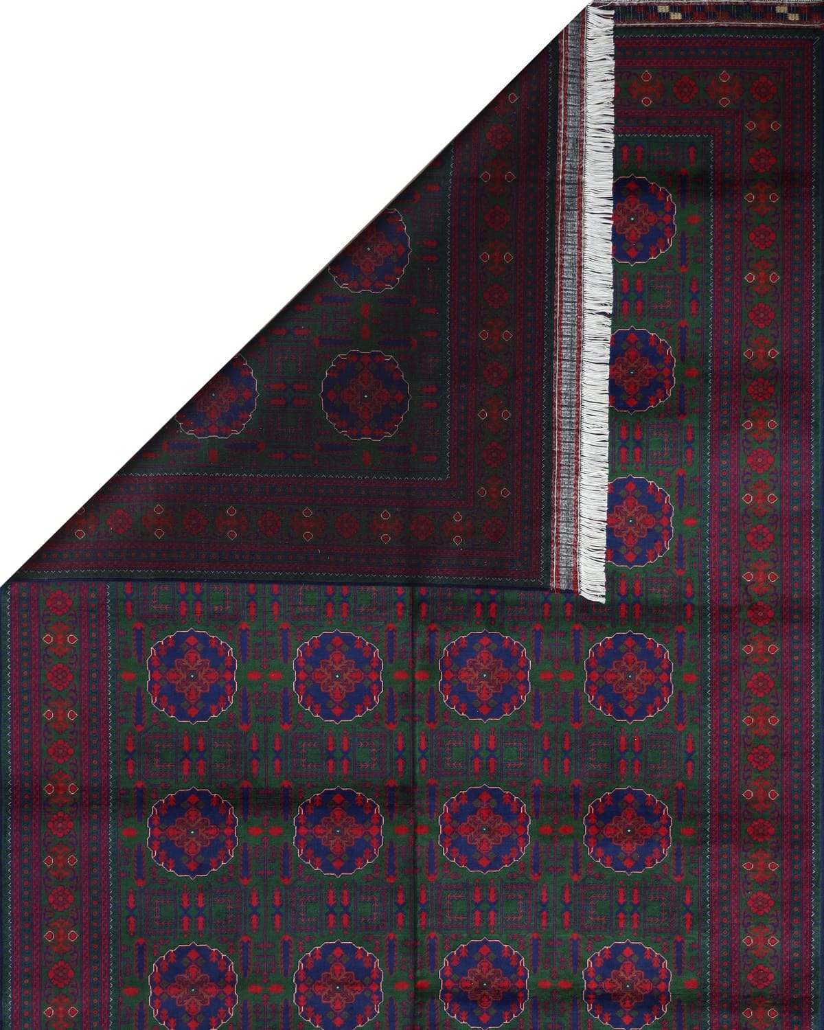 Aseel Wheat Handwoven Turkmen Wool Rug