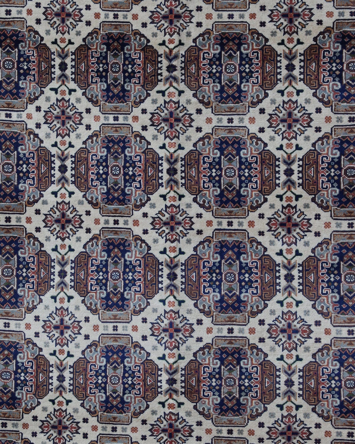 Aseel Fatnosi Handwoven Turkmen Wool Rug