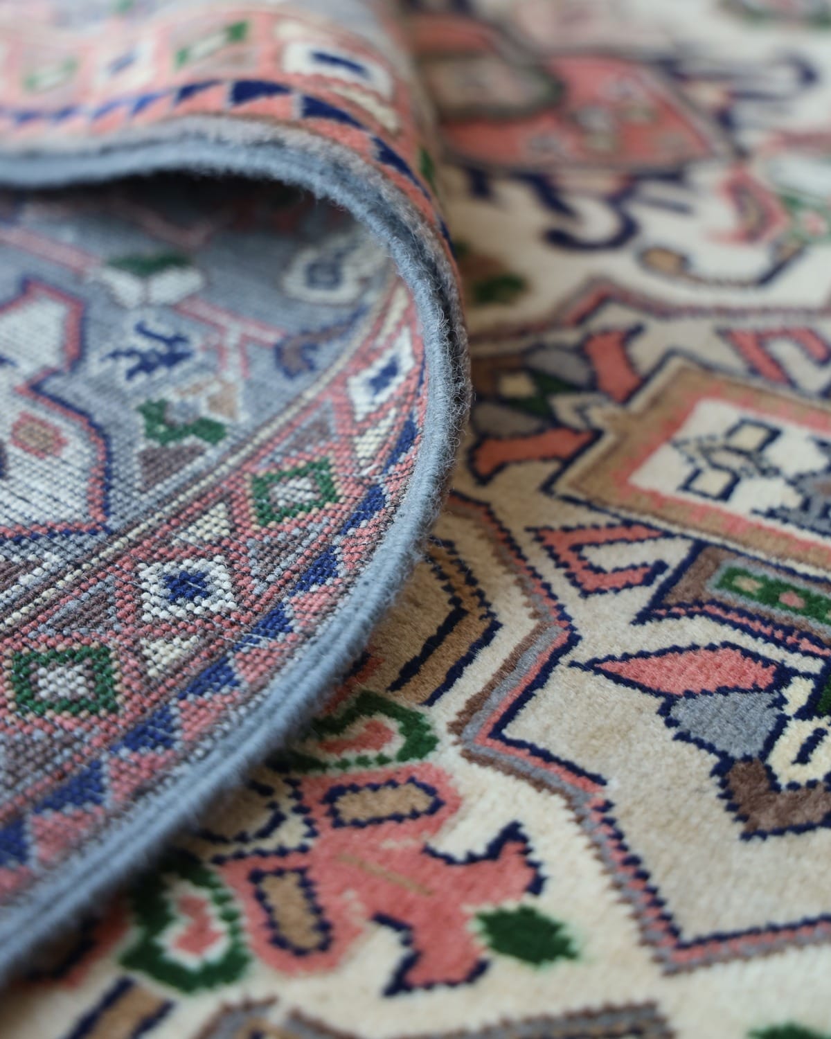 Aseel Chobi Handwoven Turkmen Wool Rug