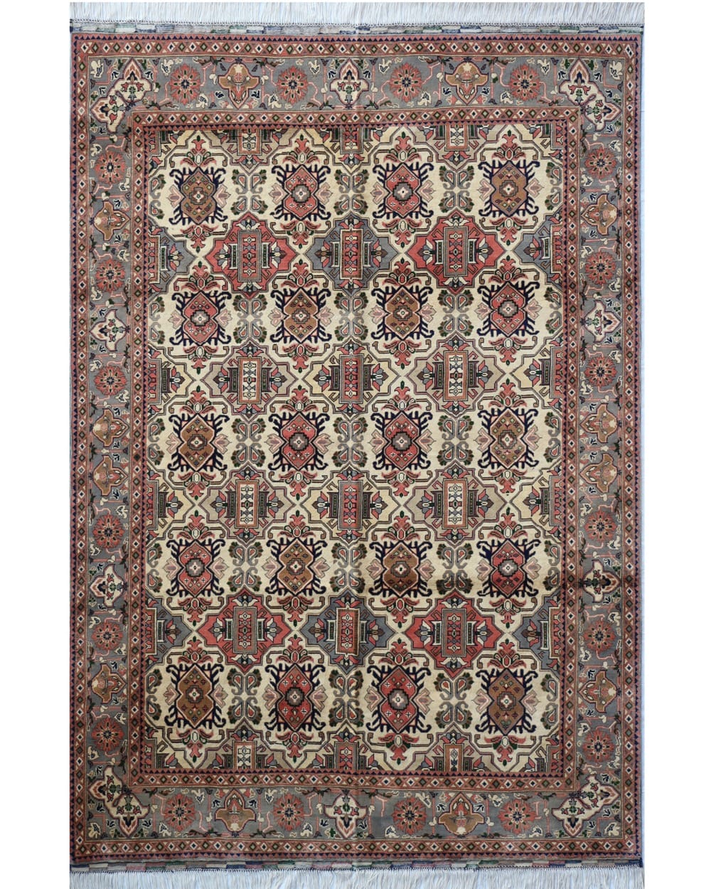Aseel Chobi Handwoven Turkmen Wool Rug
