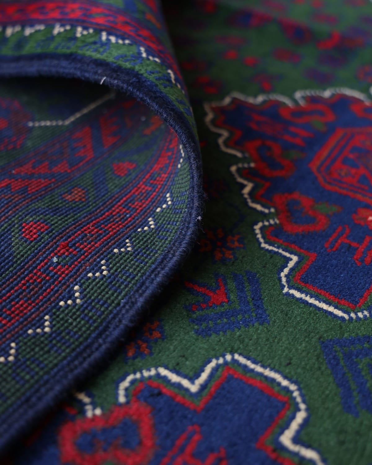 Aseel Hal Mohammadi Handwoven Turkmen Wool Rug