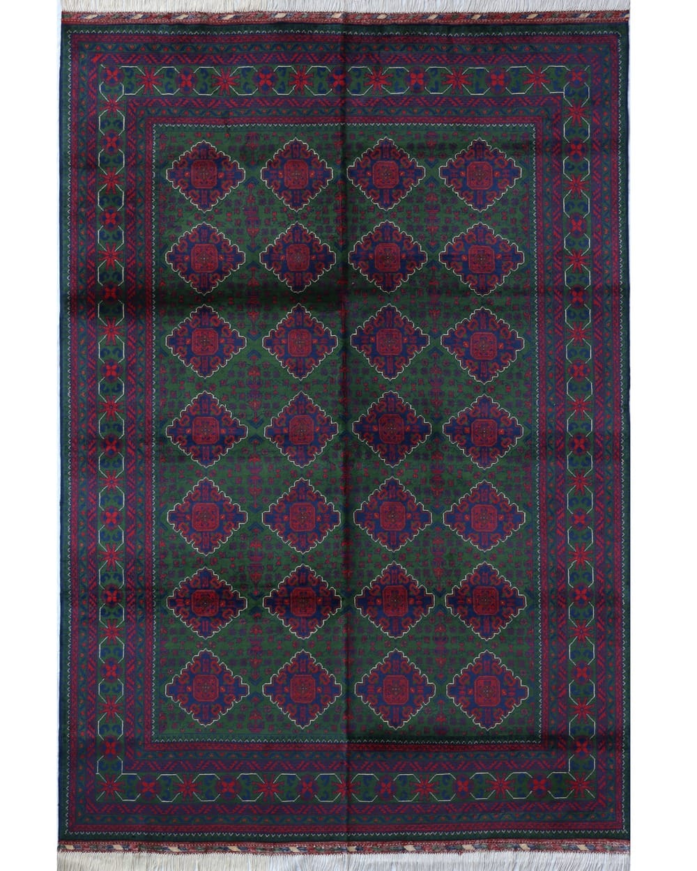 Aseel Hal Mohammadi Handwoven Turkmen Wool Rug