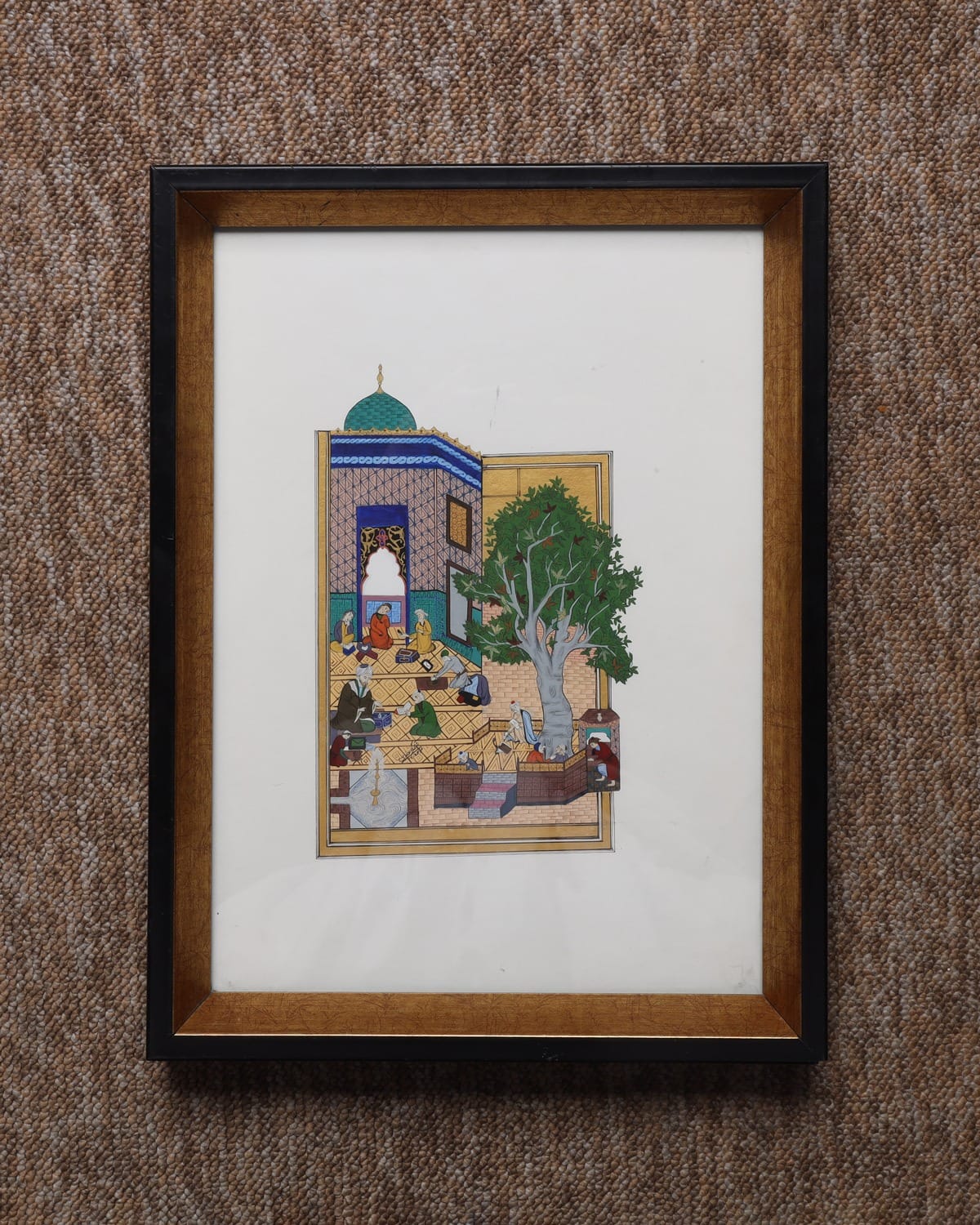 Layla and Majnun Afghan Miniature