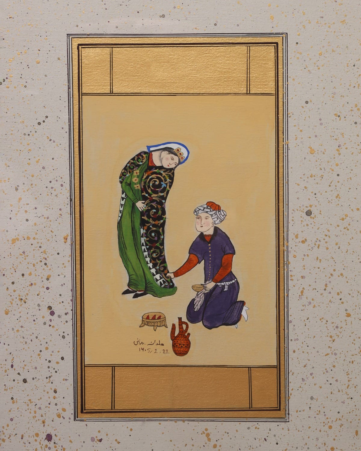 Daman Keshan  Afghan Art Painting