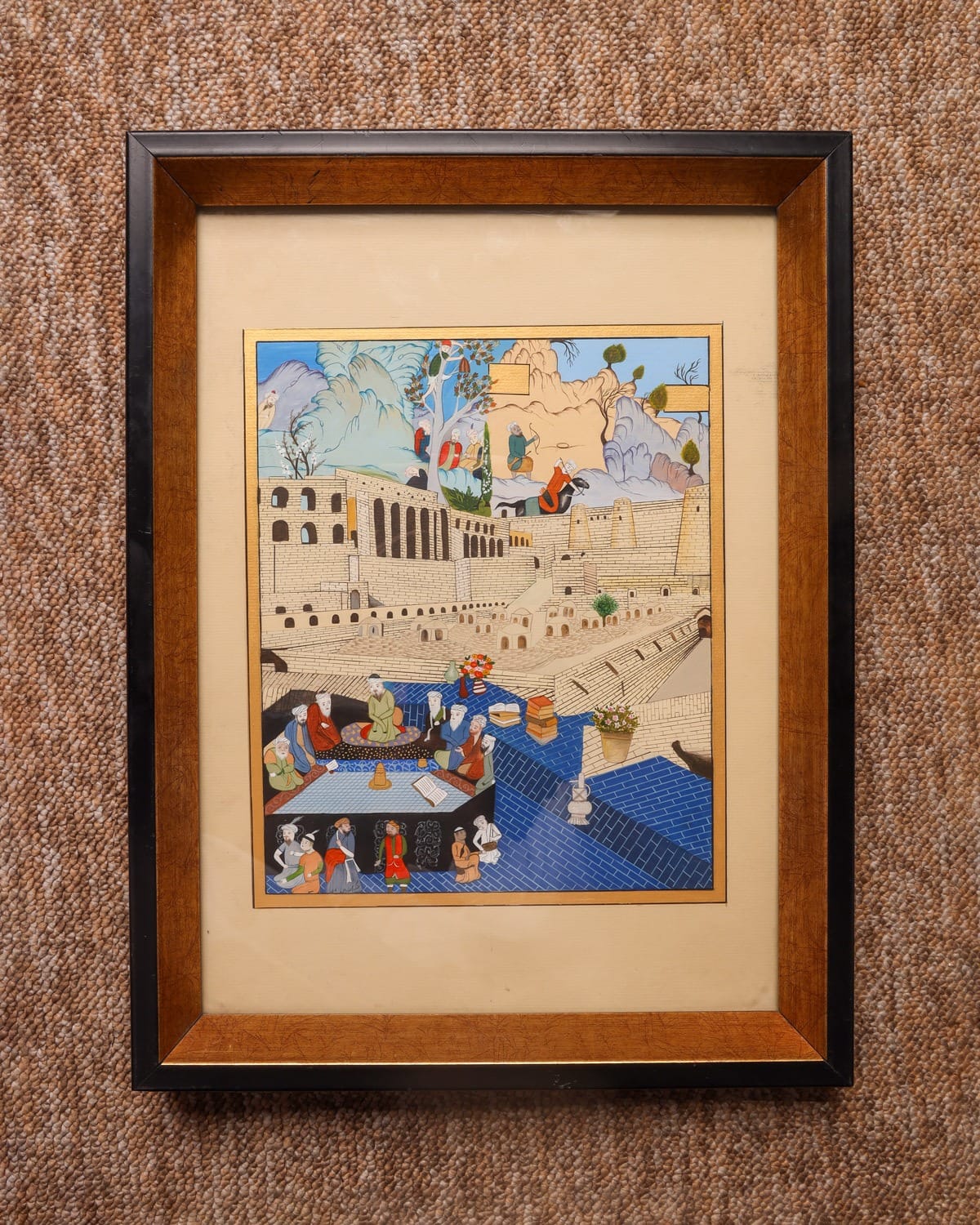 Herat Citadel Timurid Miniature Painting