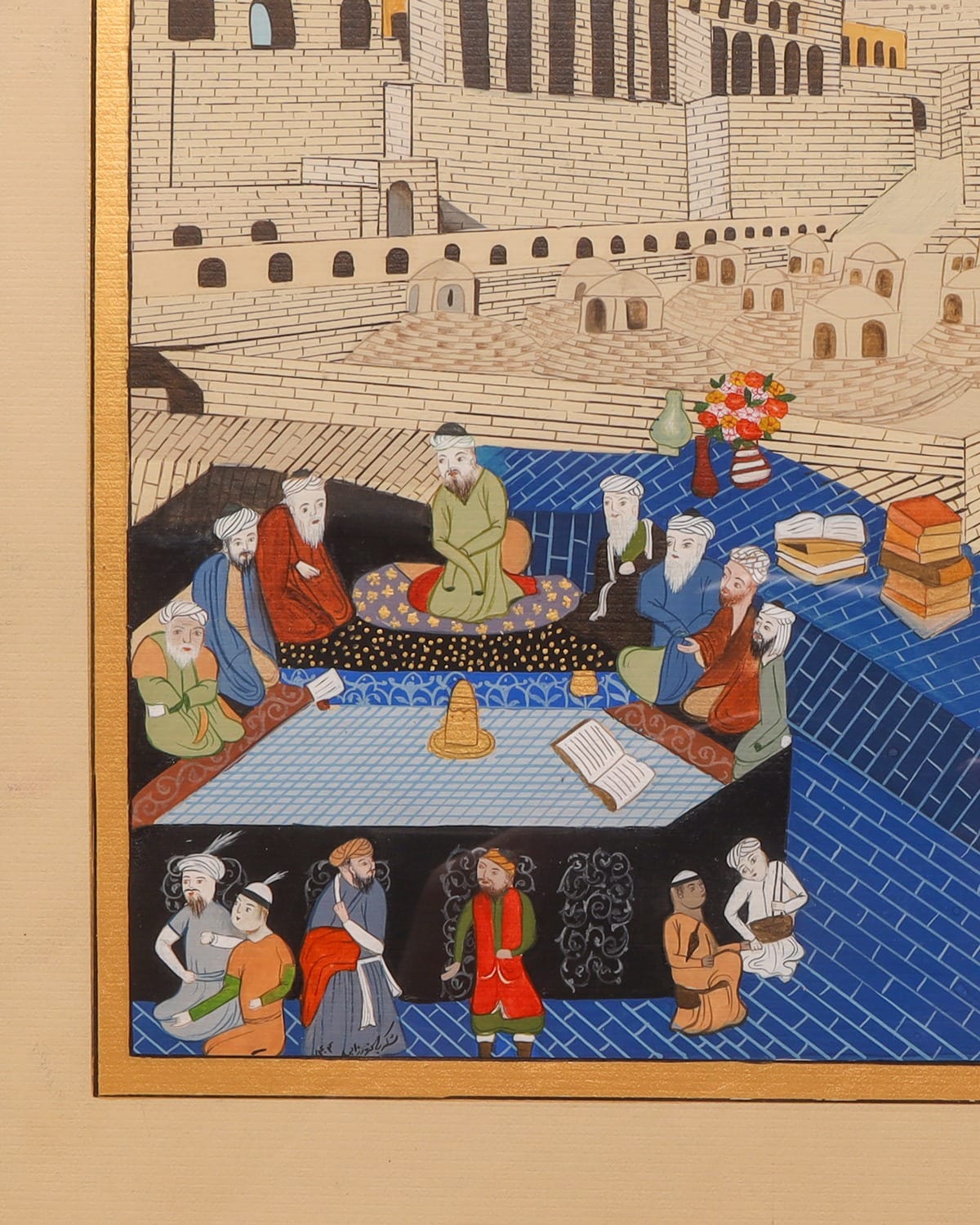 Herat Citadel Timurid Miniature Painting