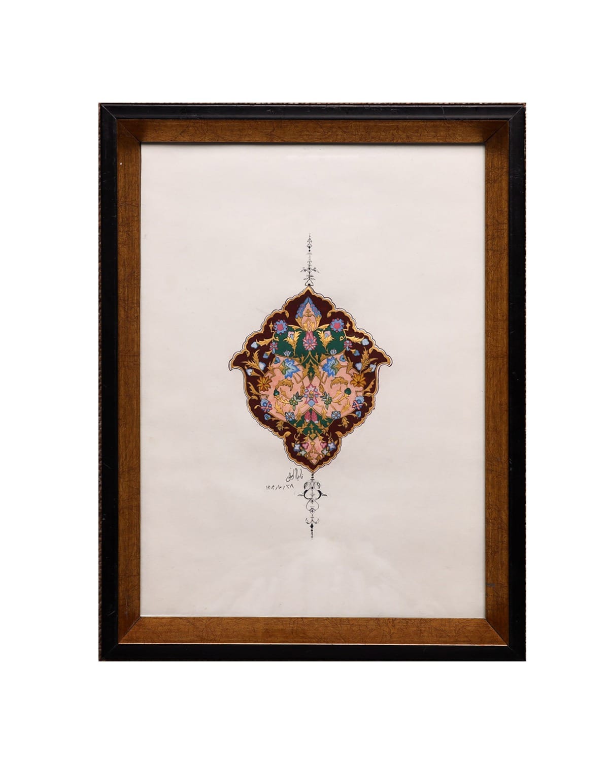 Tazhib Miniature Painting