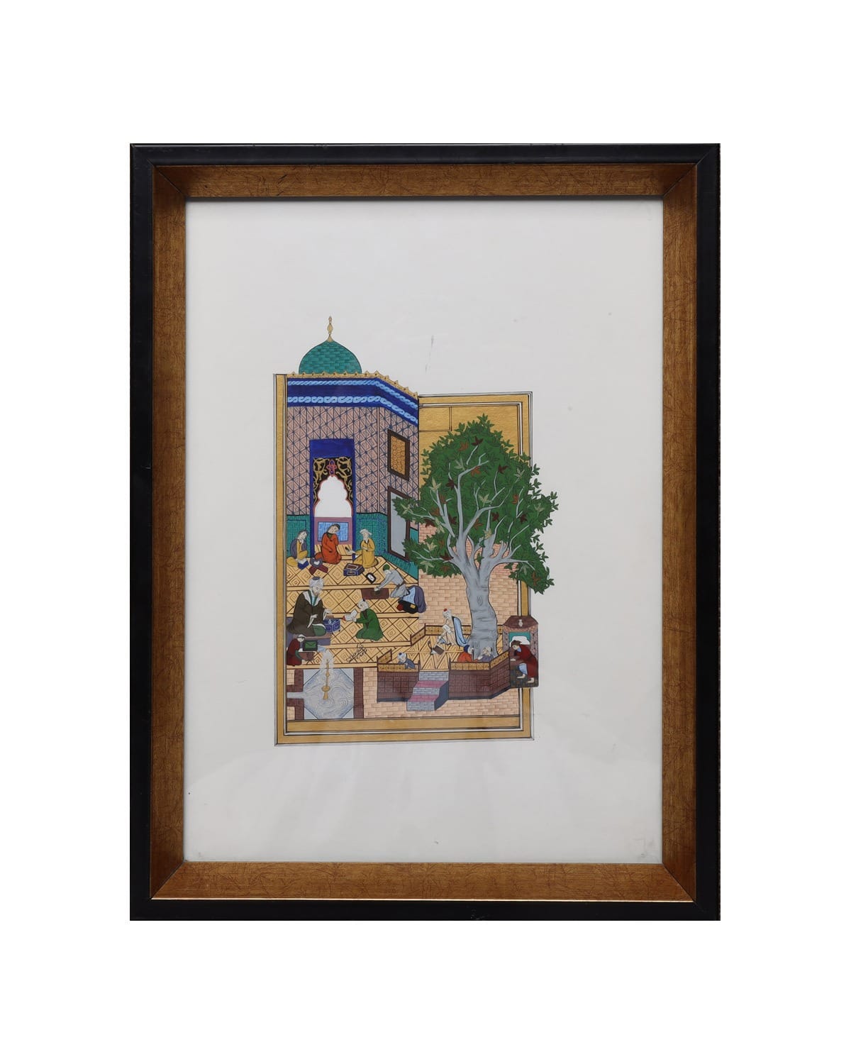 Layla and Majnun Afghan Miniature