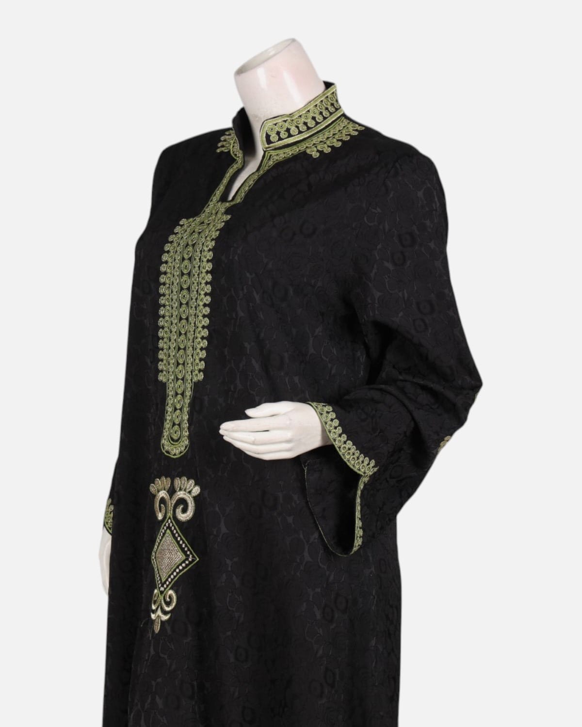 Black Moroccan long Dress