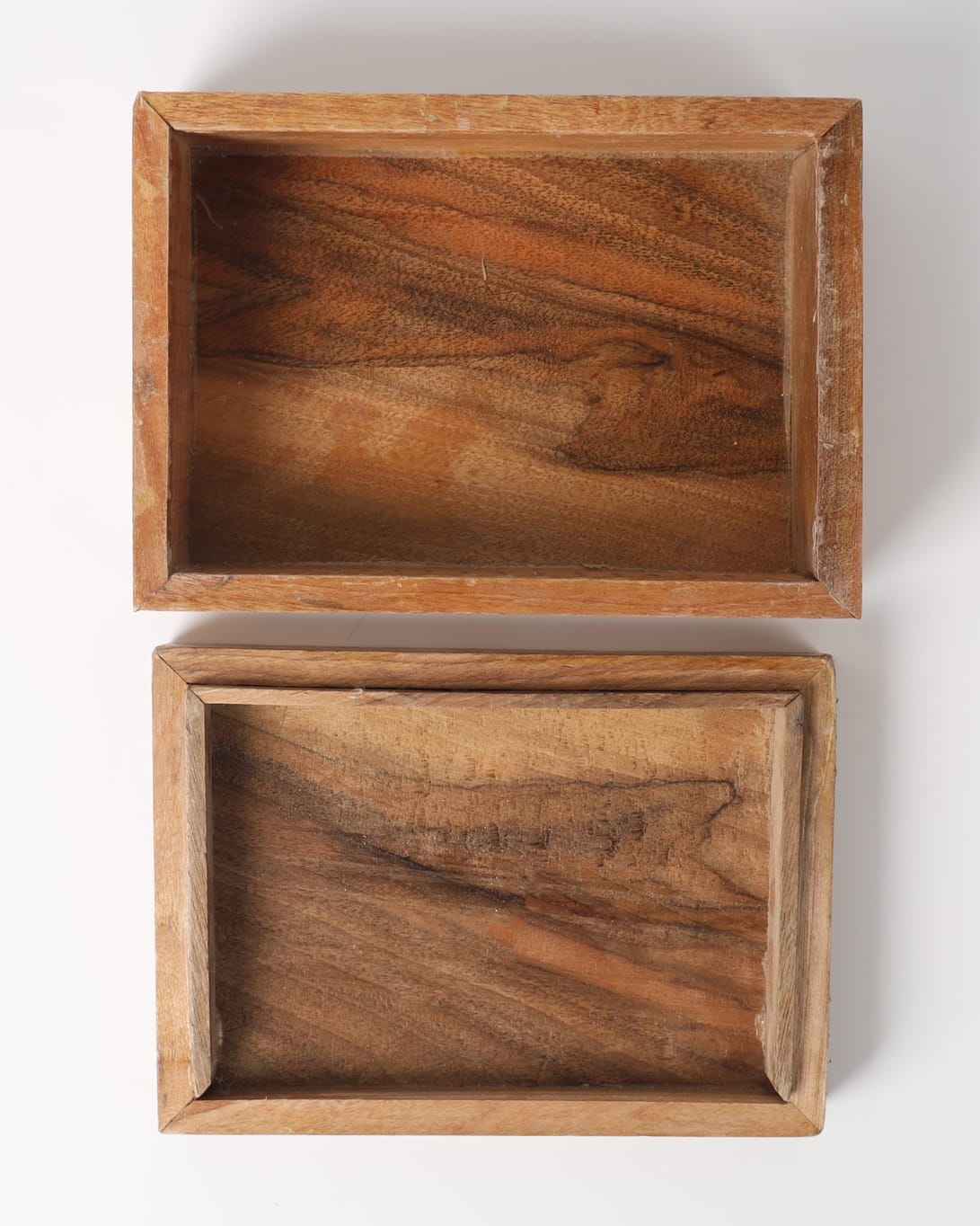 Handcrafted Maple Wood Square Jewelry Box