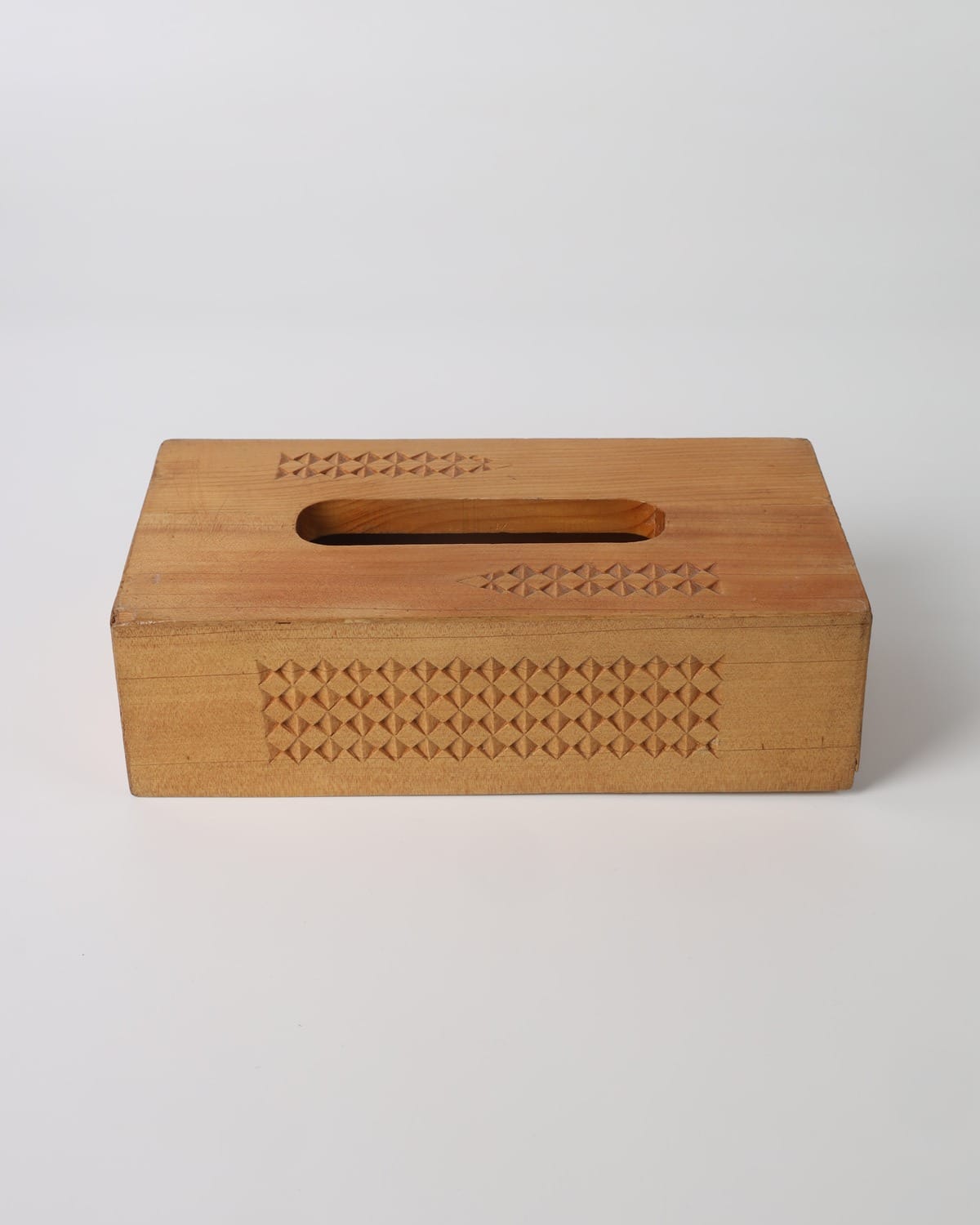 Handcrafted Wooden Tissue Box