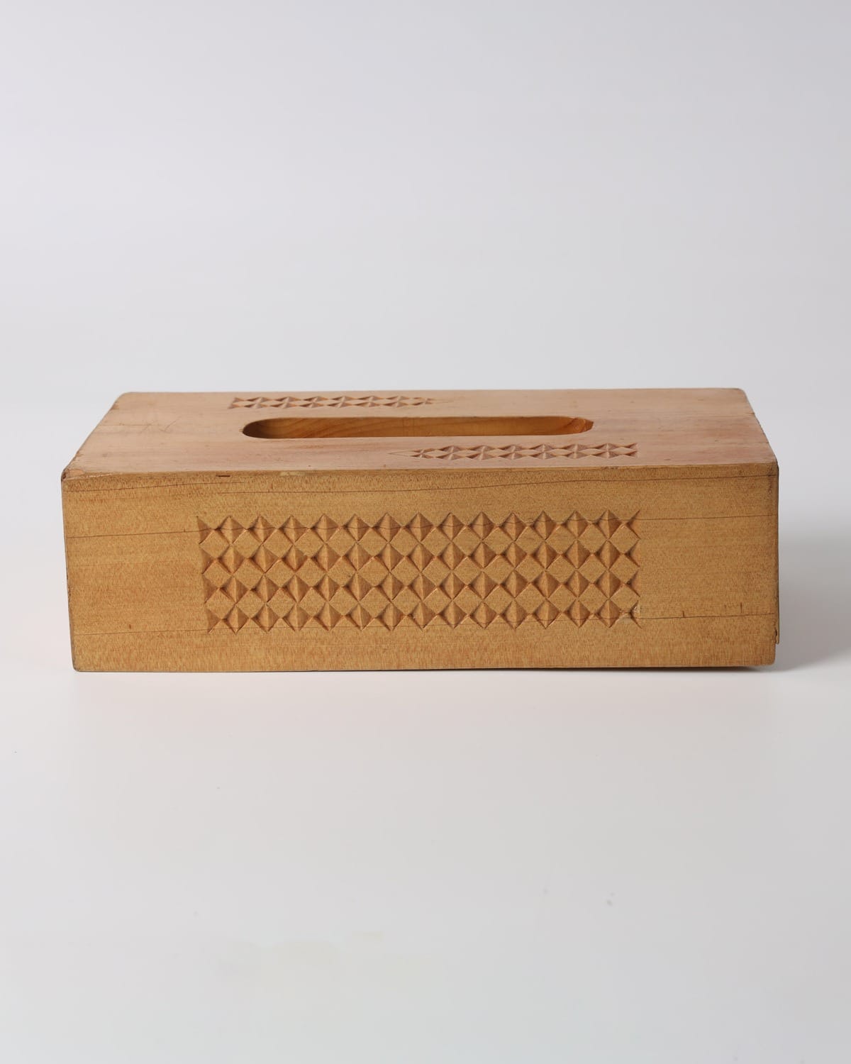 Handcrafted Wooden Tissue Box