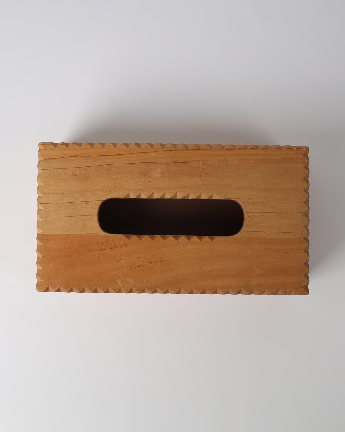 Handcrafted Wooden Tissue Box – Natural Maple Finish