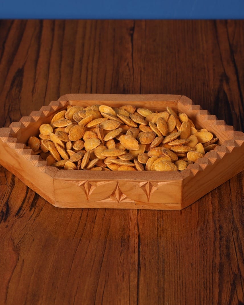 Handcrafted Multi Purpose Wooden Tray Set