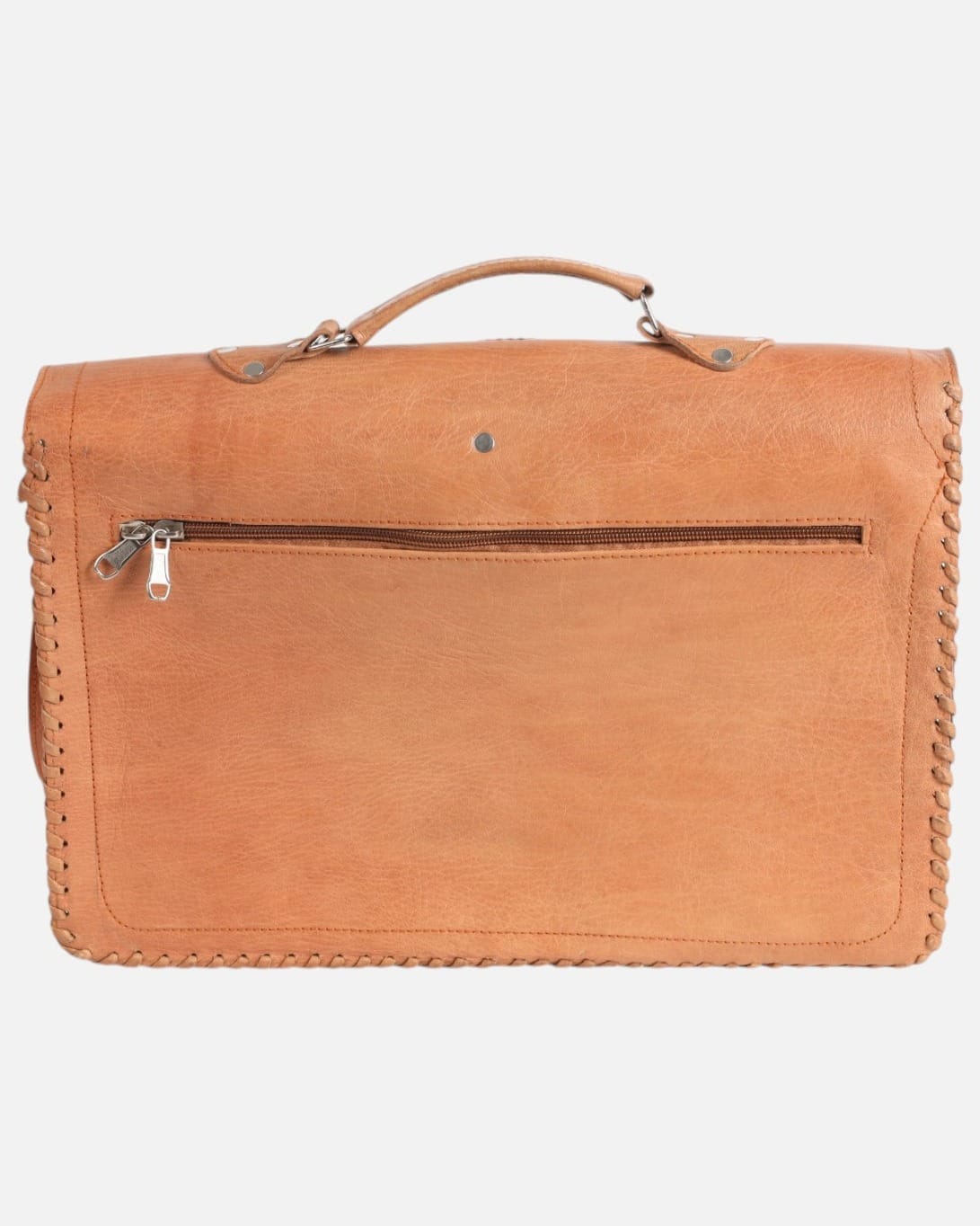 Handcrafted Goat Leather Laptop Bag