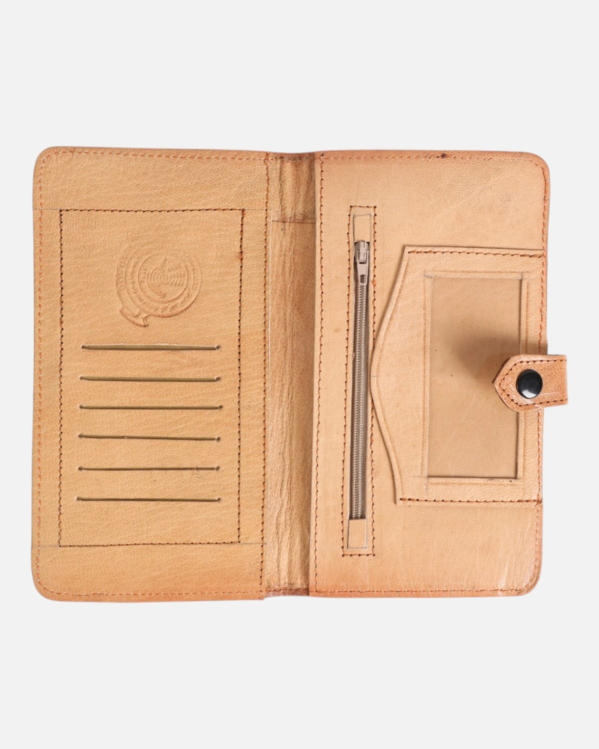 Leather Multi-Color Handwoven Women’s Wallet