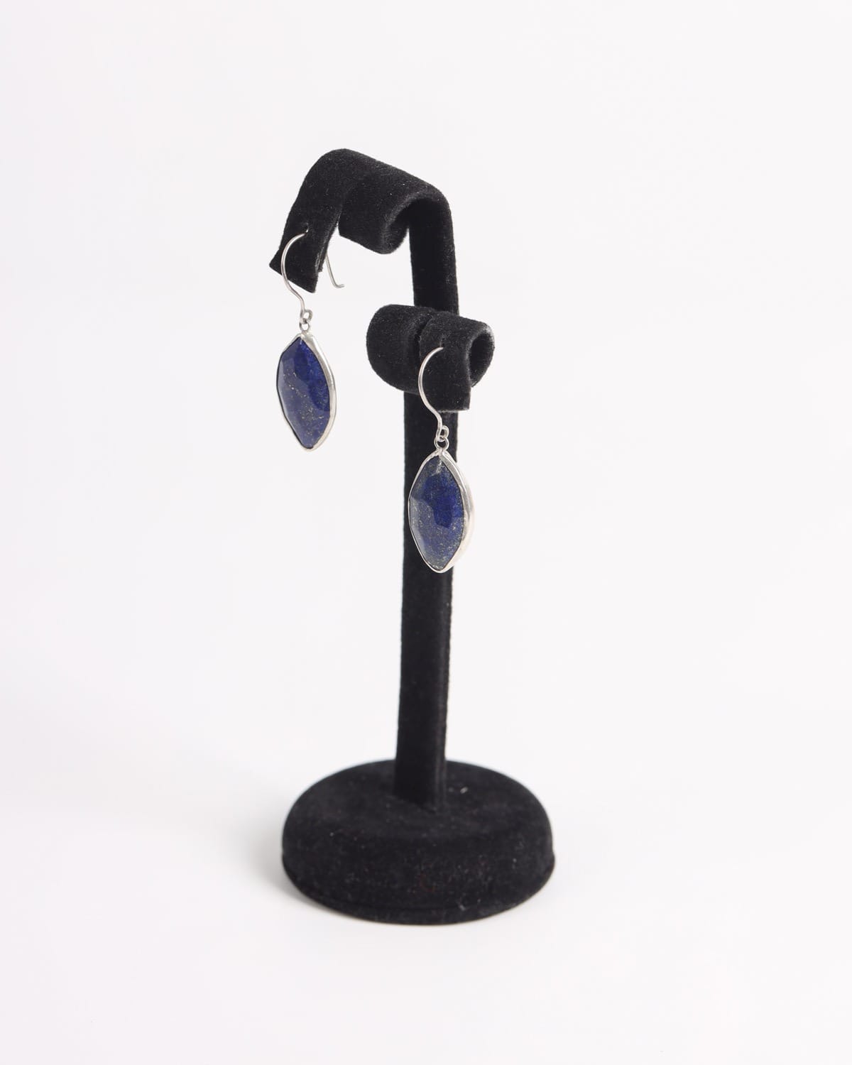 Deep Blue Lapis Lazuli Drop Earrings
