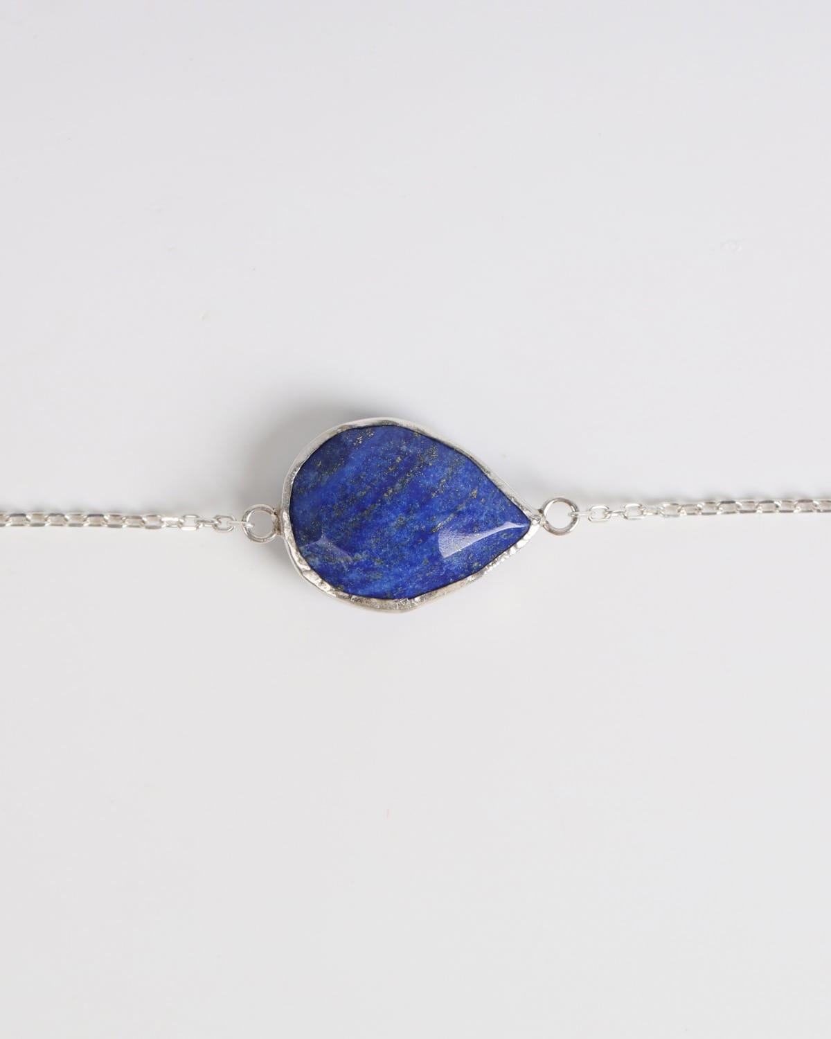 Royal Blue Lapis Silver Bracelet